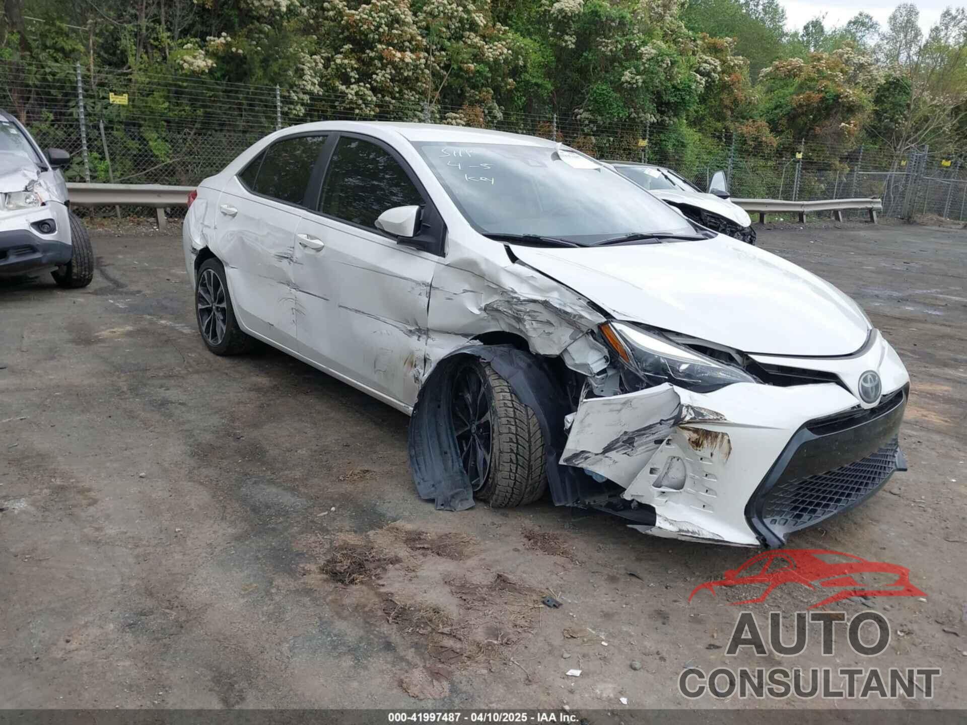 TOYOTA COROLLA 2017 - 5YFBURHE6HP623125