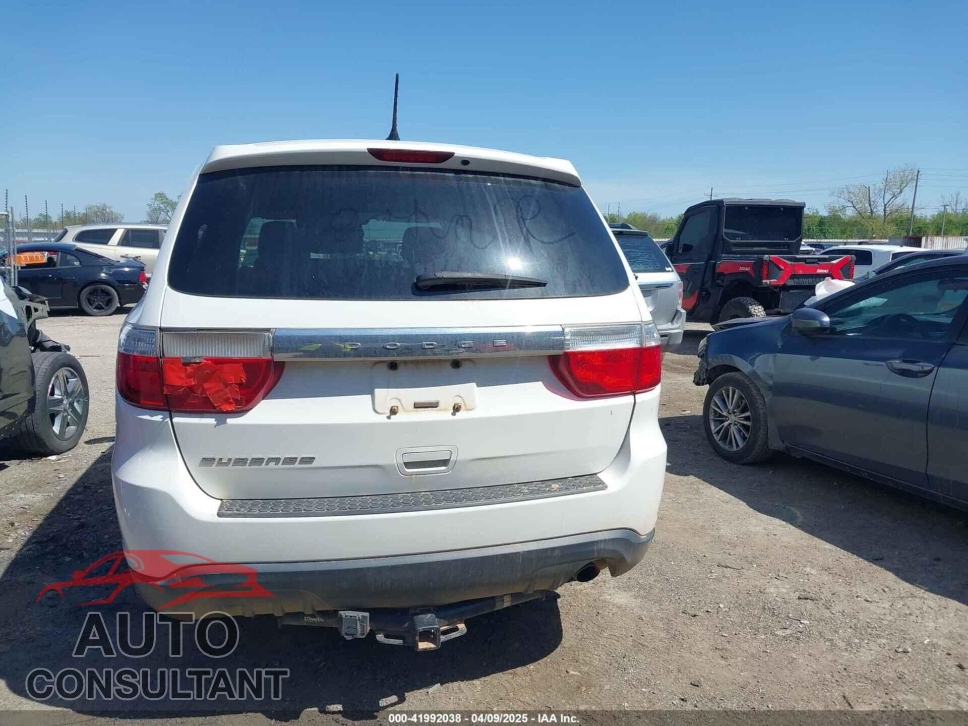 DODGE DURANGO 2013 - 1C4RDHAG1DC678220