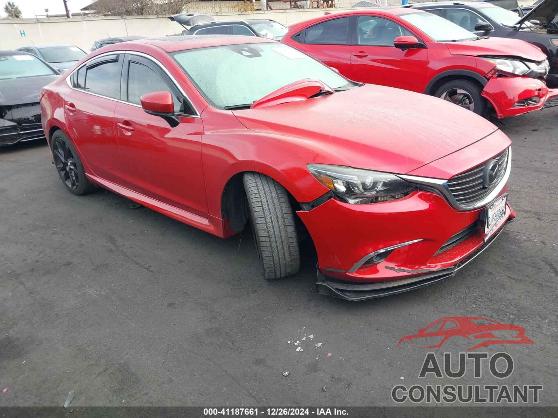 MAZDA MAZDA6 2017 - JM1GL1W51H1132110