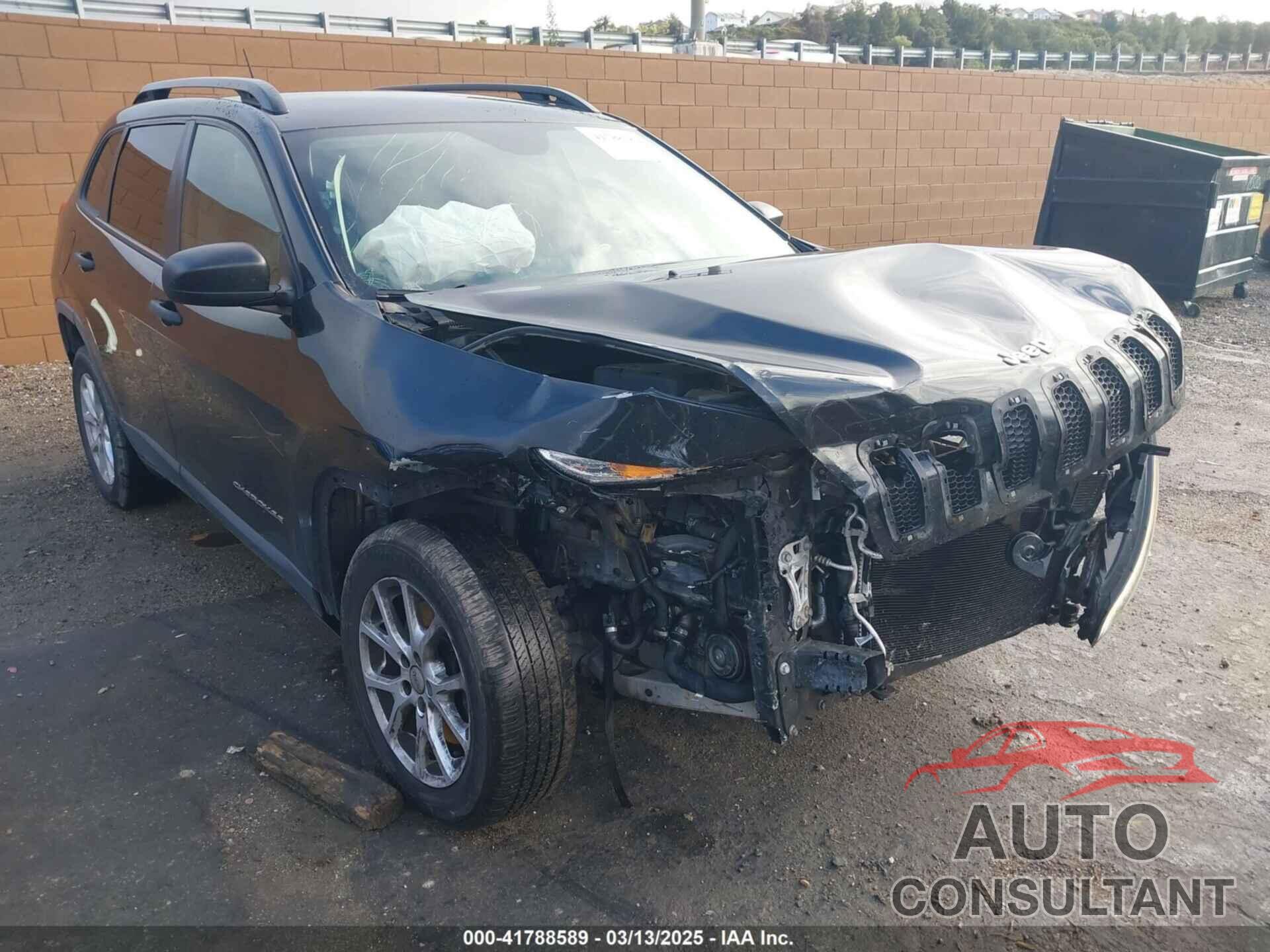 JEEP CHEROKEE 2016 - 1C4PJLASXGW347372