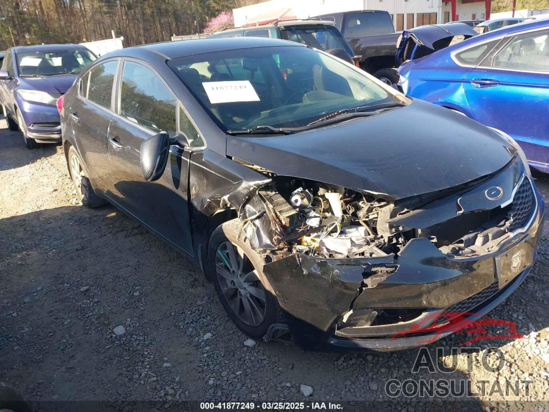 KIA FORTE 2014 - KNAFX4A86E5180318
