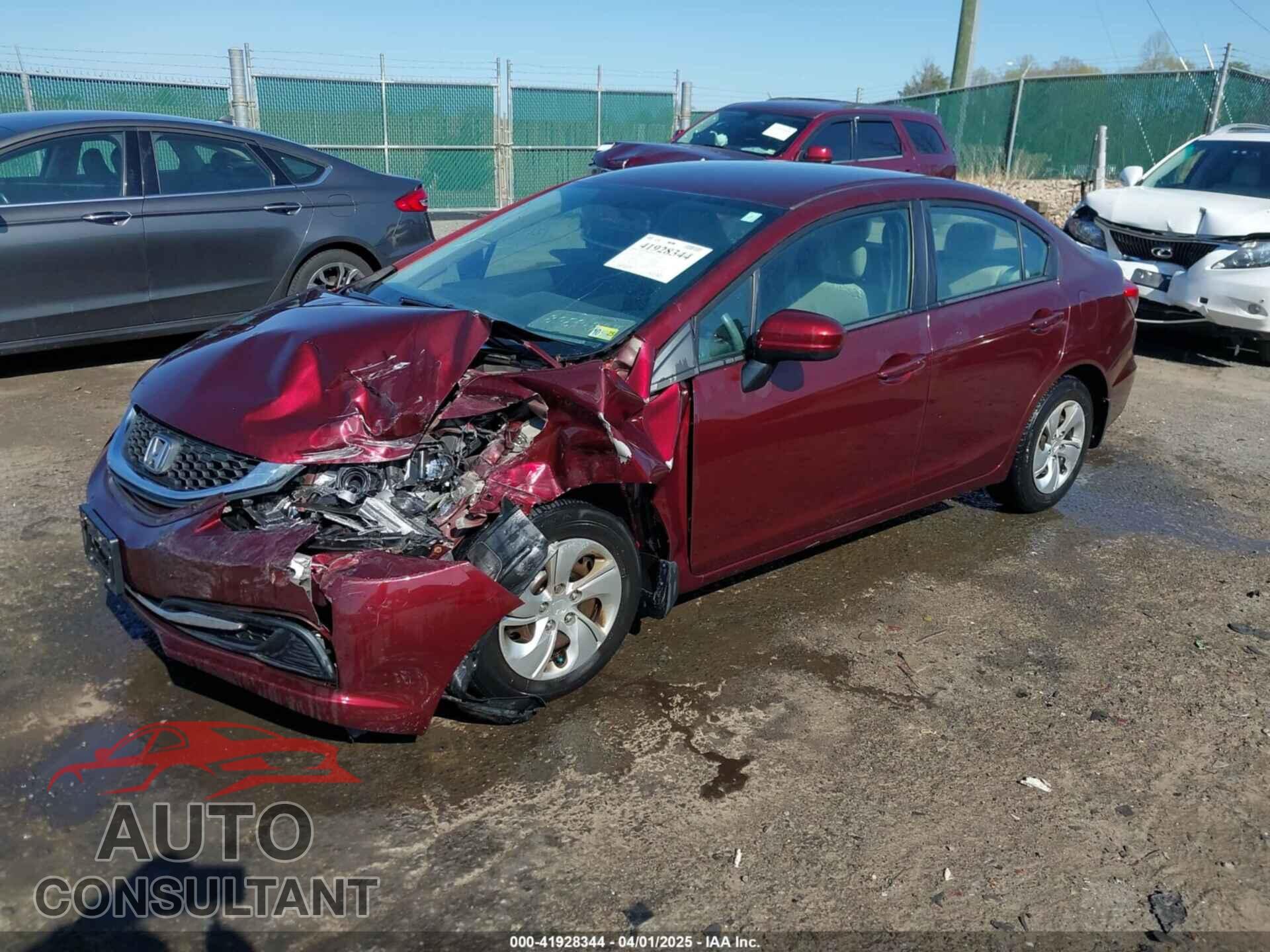 HONDA CIVIC 2015 - 19XFB2F50FE080077