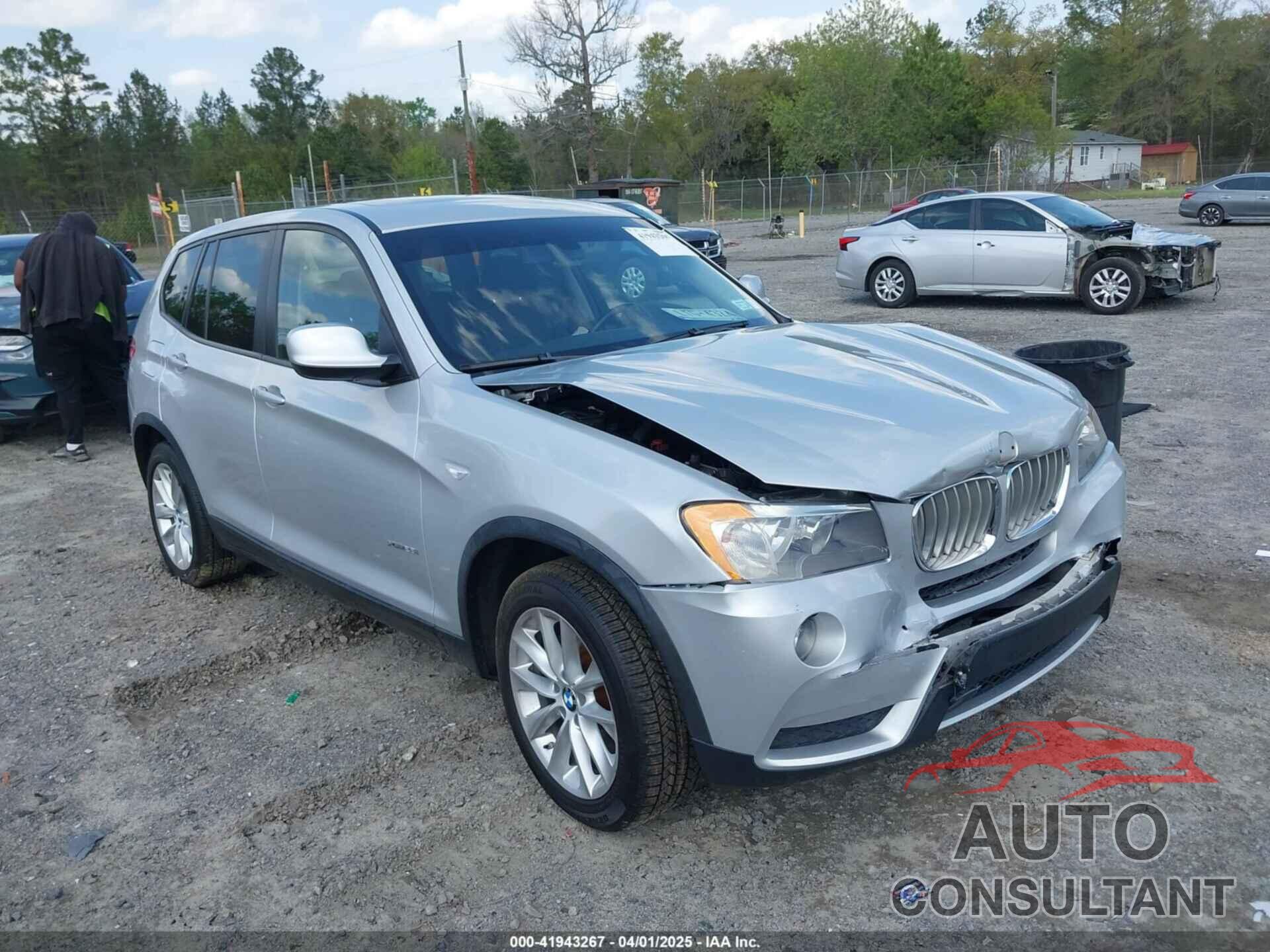 BMW X3 2013 - 5UXWX9C54D0A24701