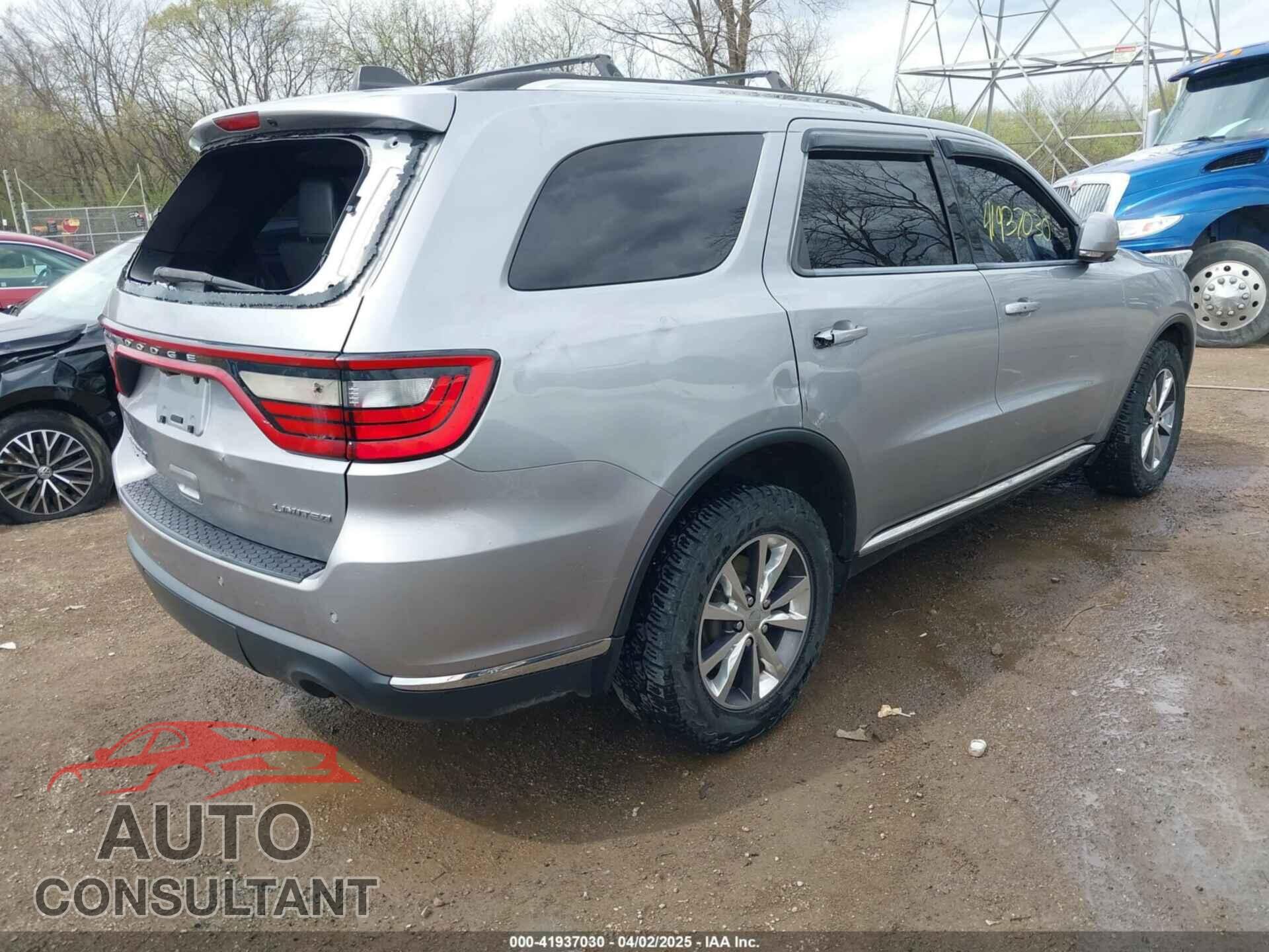 DODGE DURANGO 2016 - 1C4RDJDG0GC393225