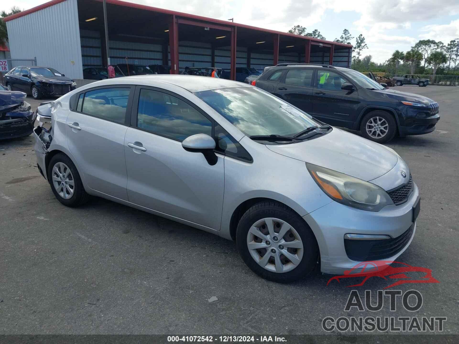 KIA RIO 2016 - KNADM4A37G6596993