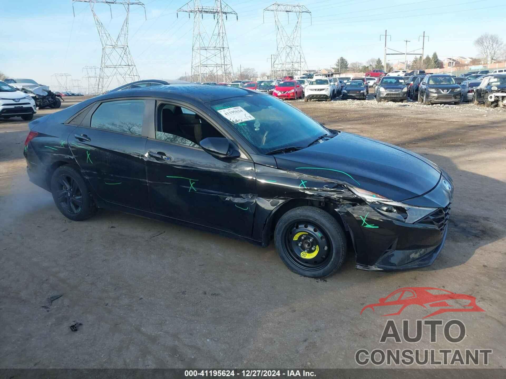 HYUNDAI ELANTRA 2021 - KMHLM4AG9MU119079