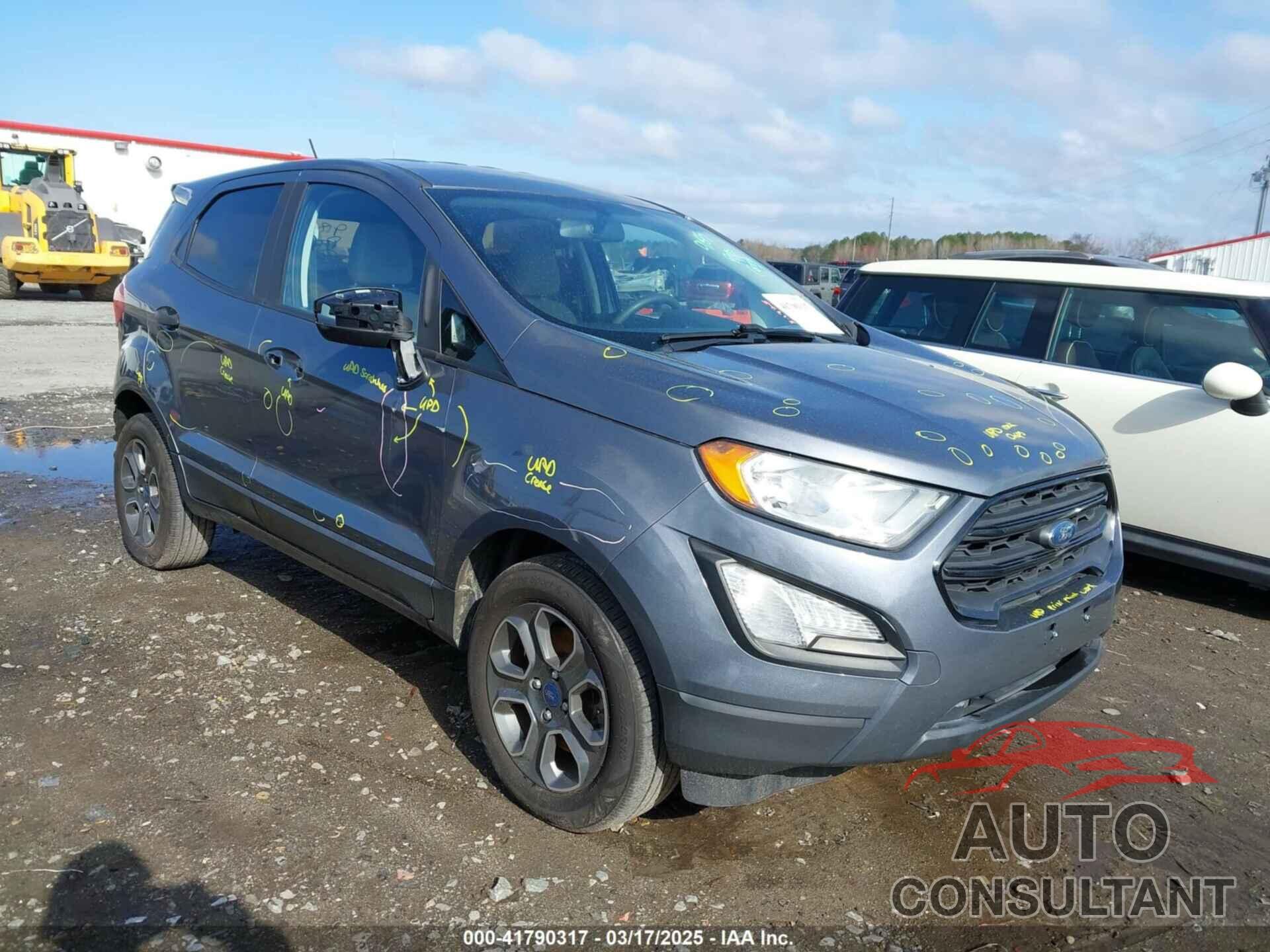 FORD ECOSPORT 2018 - MAJ3P1RE1JC180513