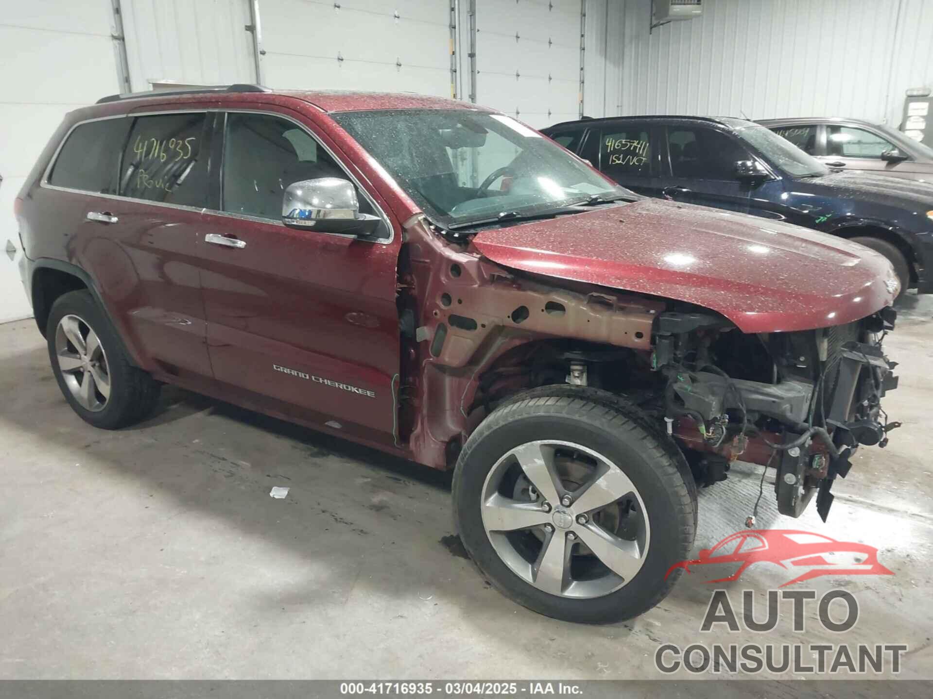 JEEP GRAND CHEROKEE 2016 - 1C4RJFBG8GC339101