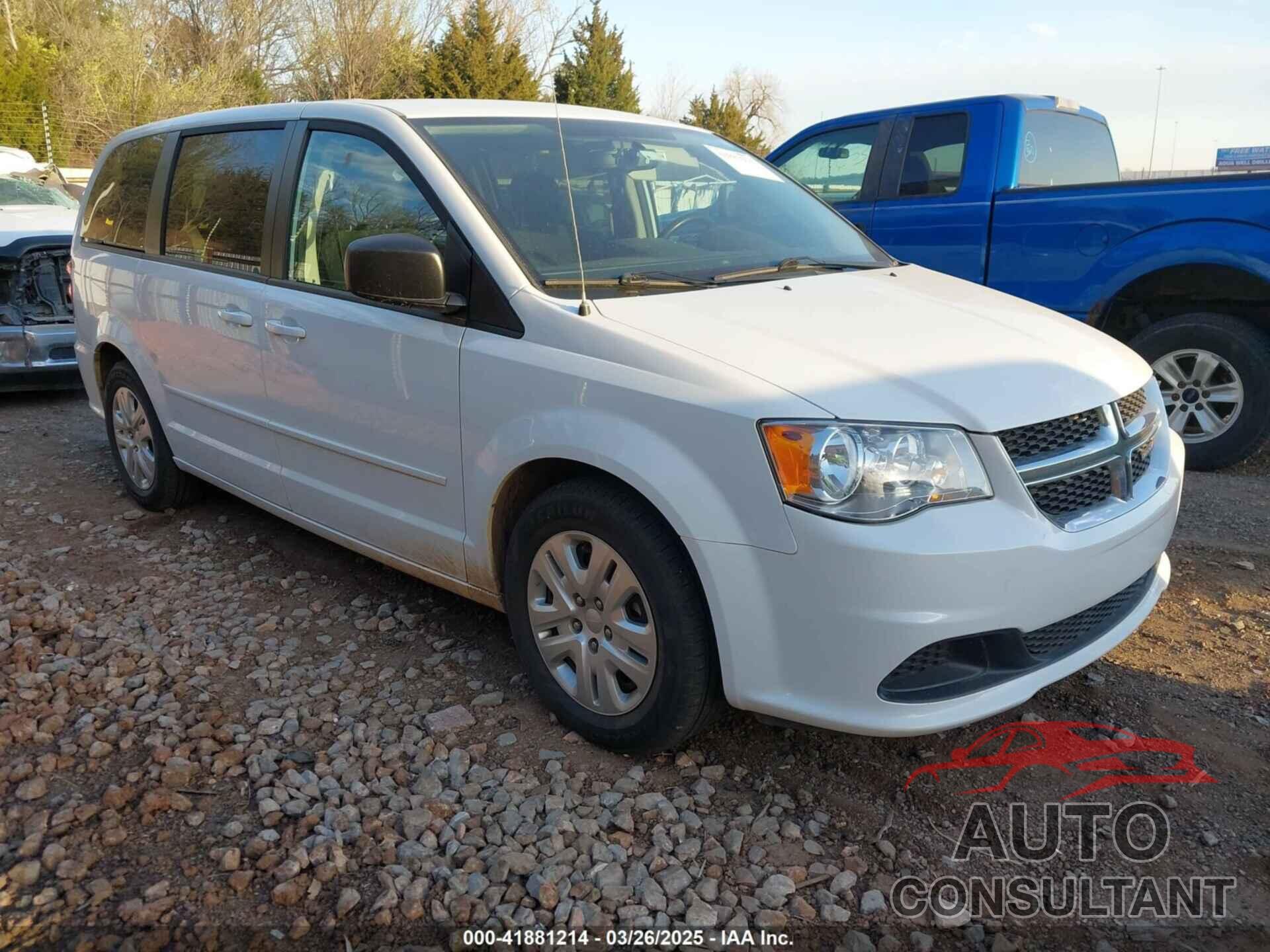 DODGE GRAND CARAVAN 2016 - 2C4RDGBG4GR379583