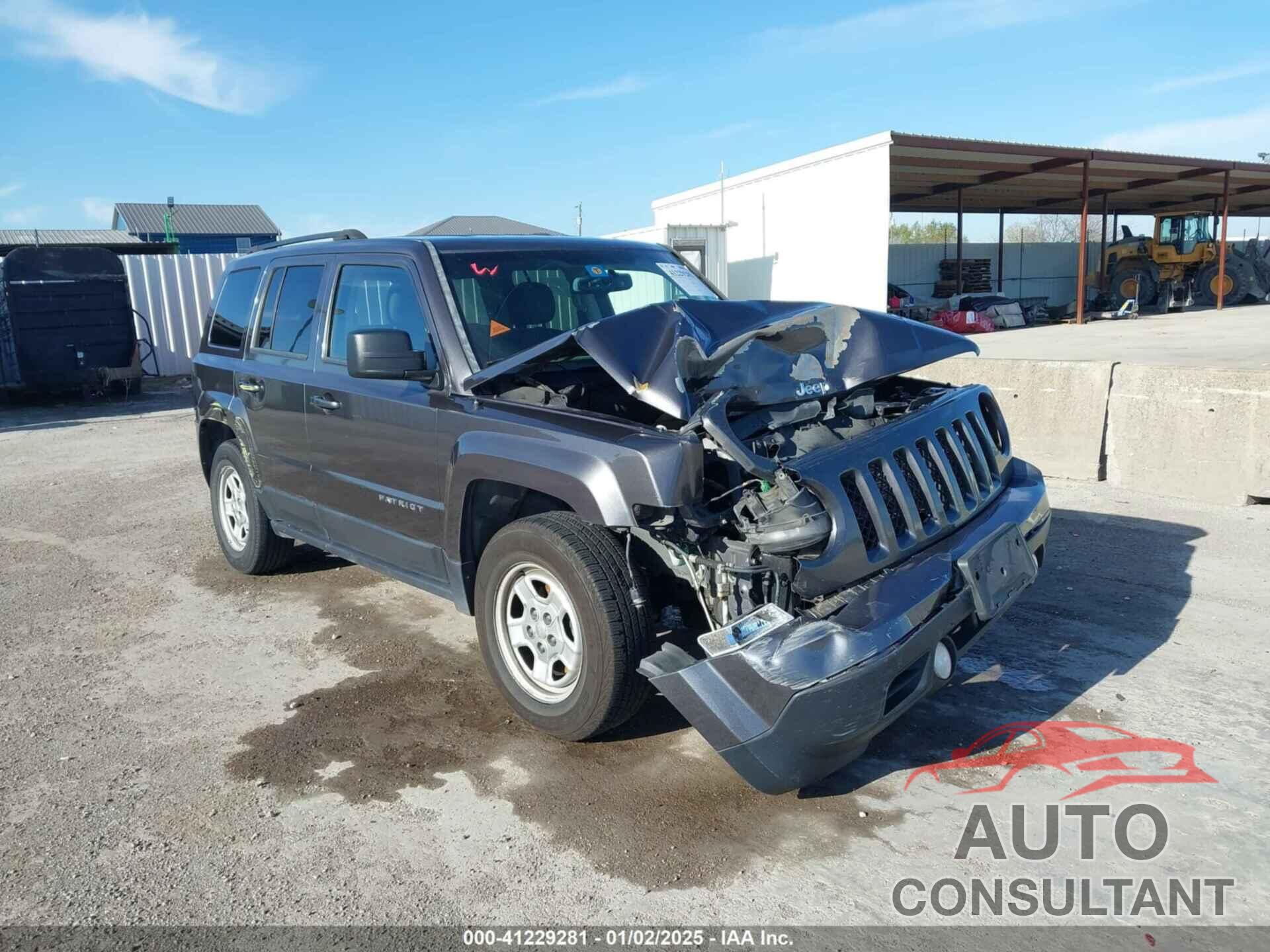 JEEP PATRIOT 2016 - 1C4NJPBA2GD560106