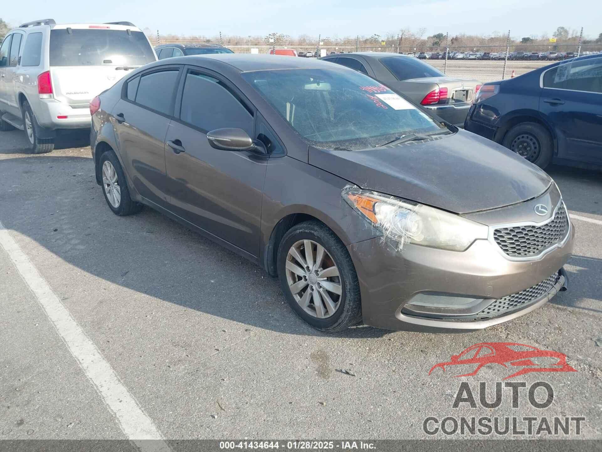 KIA FORTE 2014 - KNAFX4A68E5101097