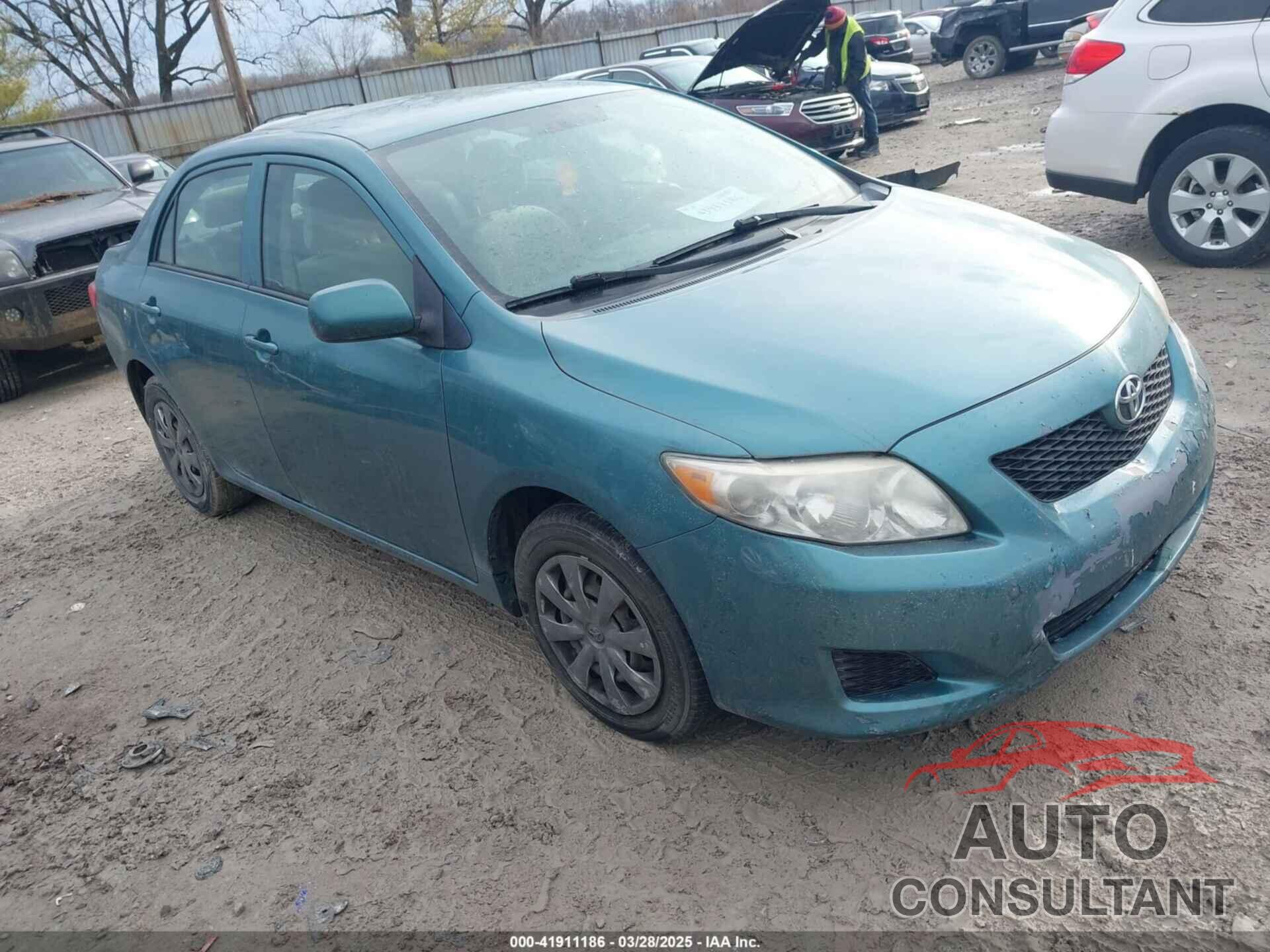 TOYOTA COROLLA 2009 - 2T1BU40E29C151330