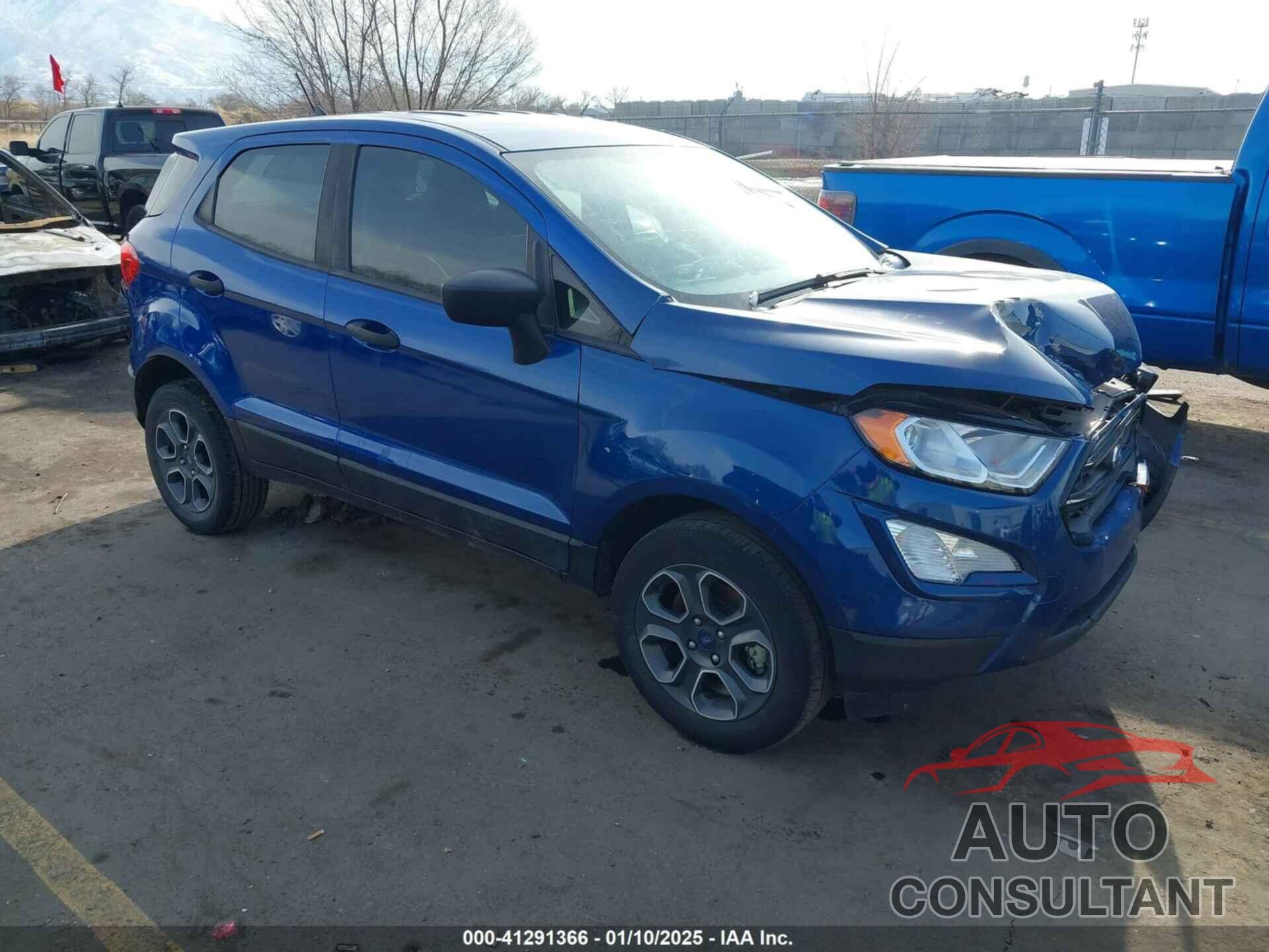 FORD ECOSPORT 2022 - MAJ6S3FL4NC461673
