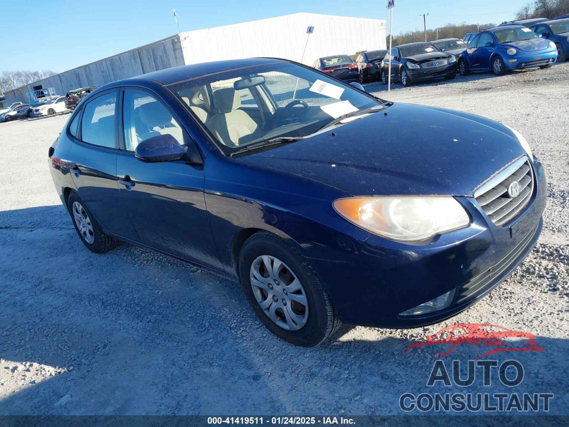 HYUNDAI ELANTRA 2009 - KMHDU46D29U767812