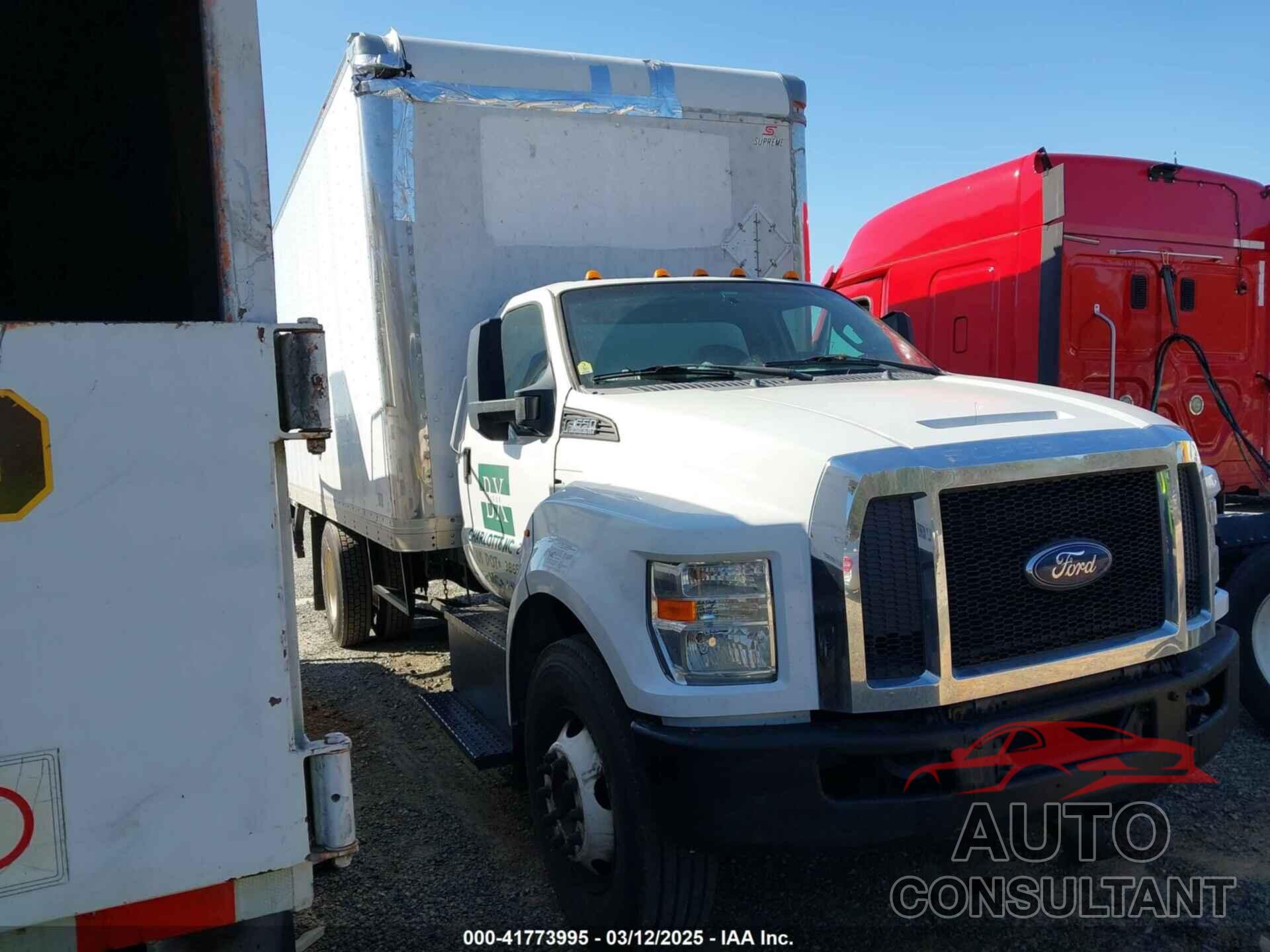 FORD F-650 GAS 2017 - 1FDNF6AY4HDB05653