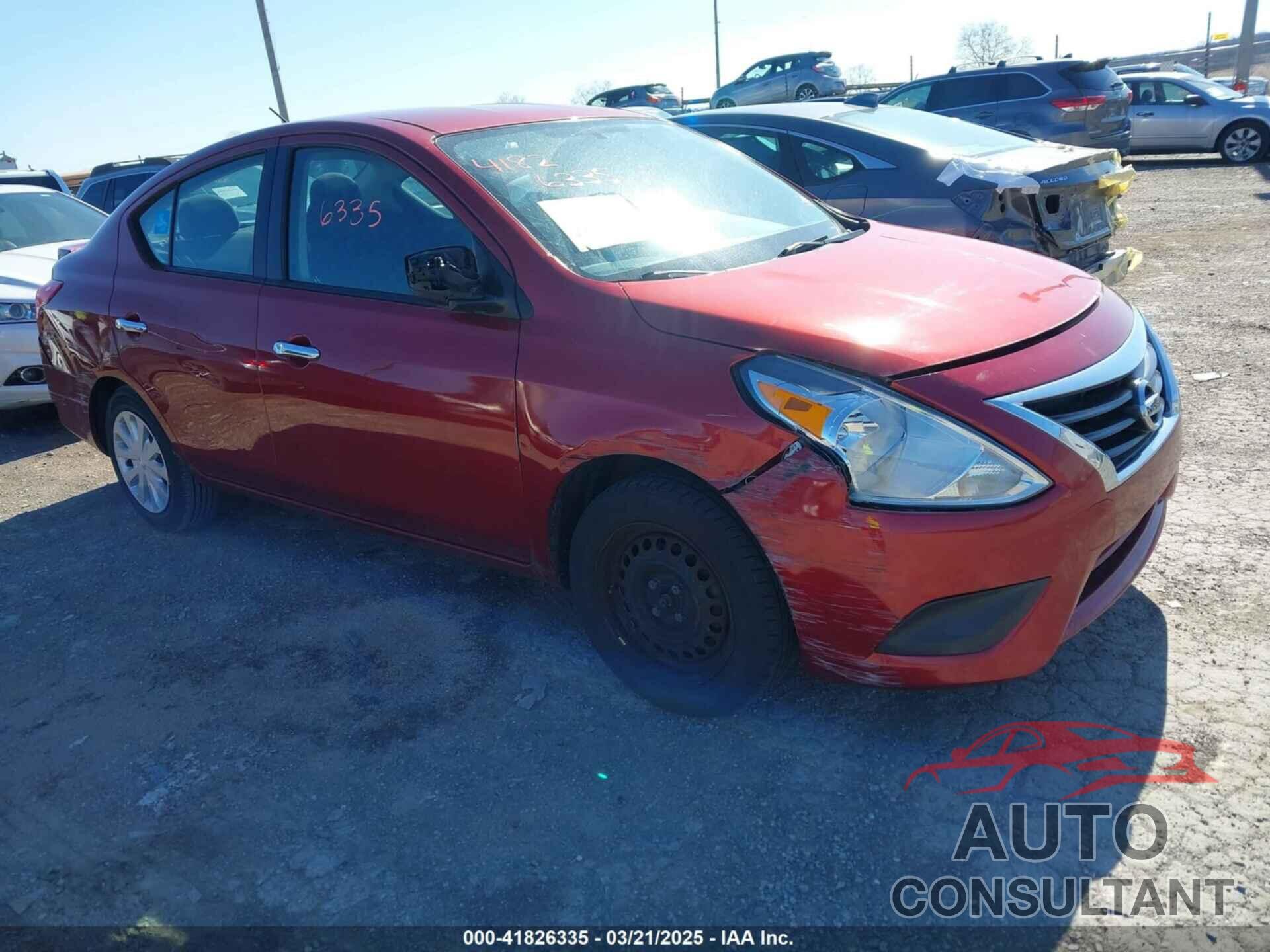 NISSAN VERSA 2016 - 3N1CN7AP3GL844214