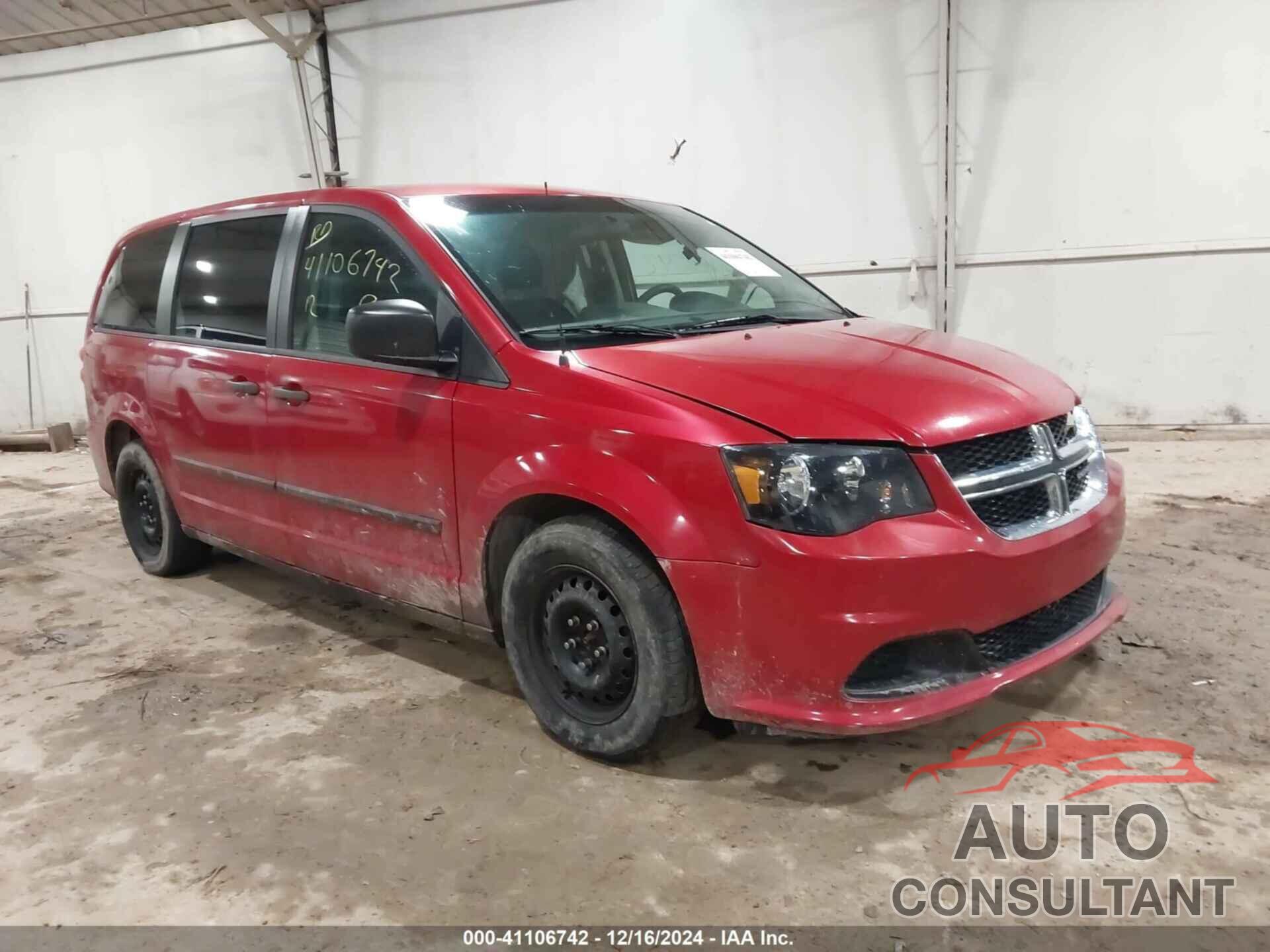 DODGE GRAND CARAVAN 2012 - 2C4RDGBG2CR336371