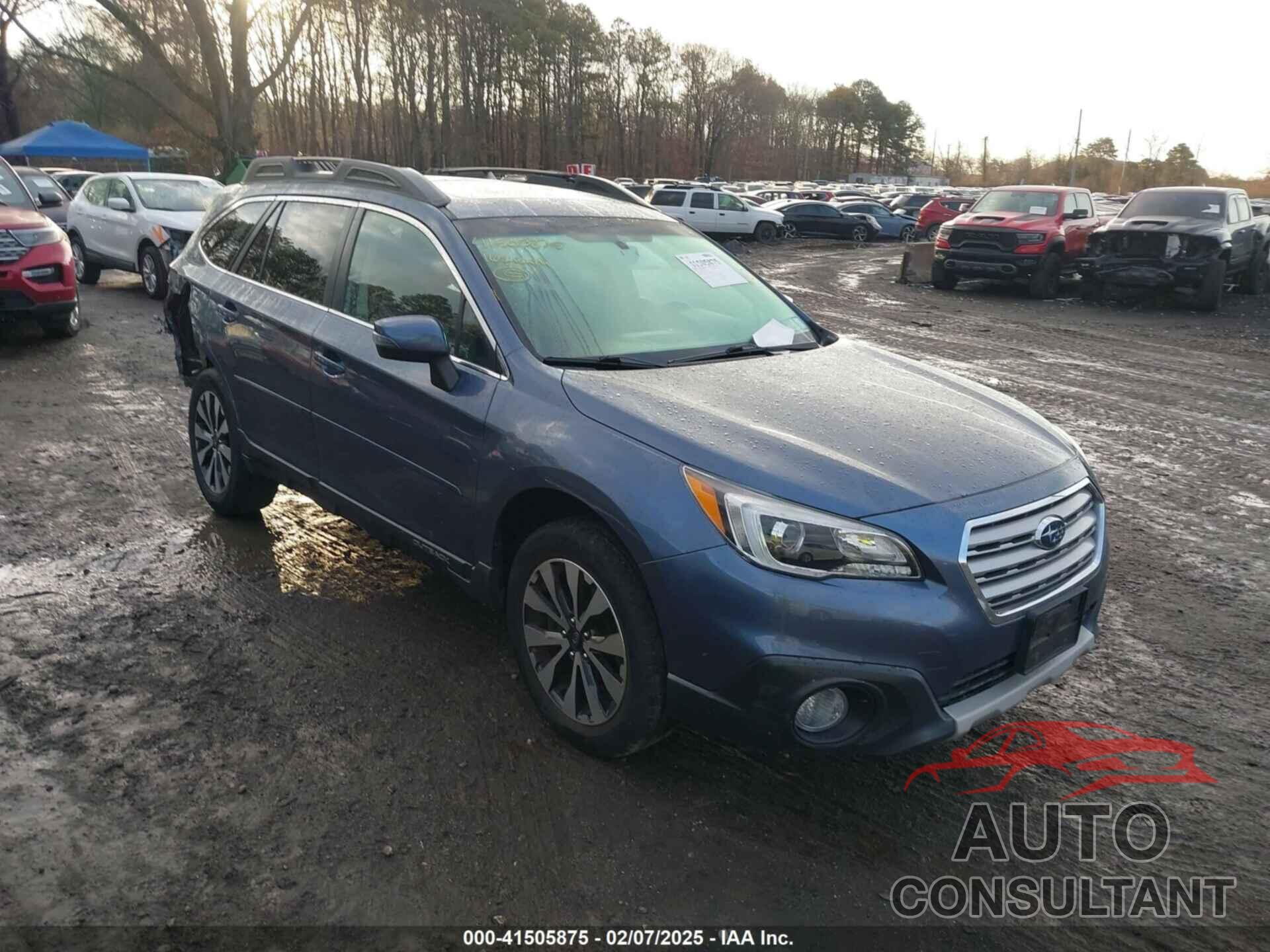 SUBARU OUTBACK 2016 - 4S4BSALC7G3251309