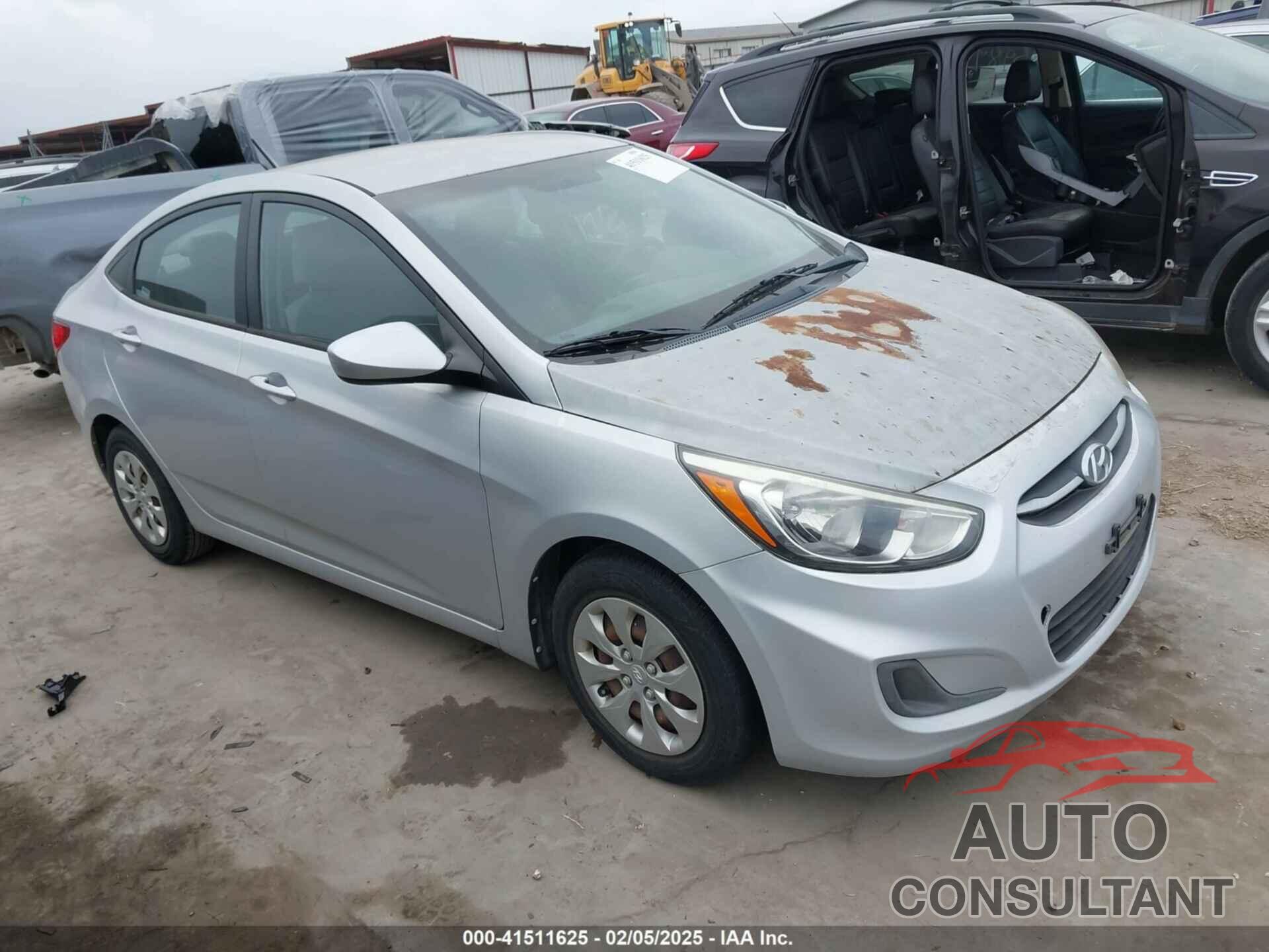HYUNDAI ACCENT 2016 - KMHCT4AE3GU001244