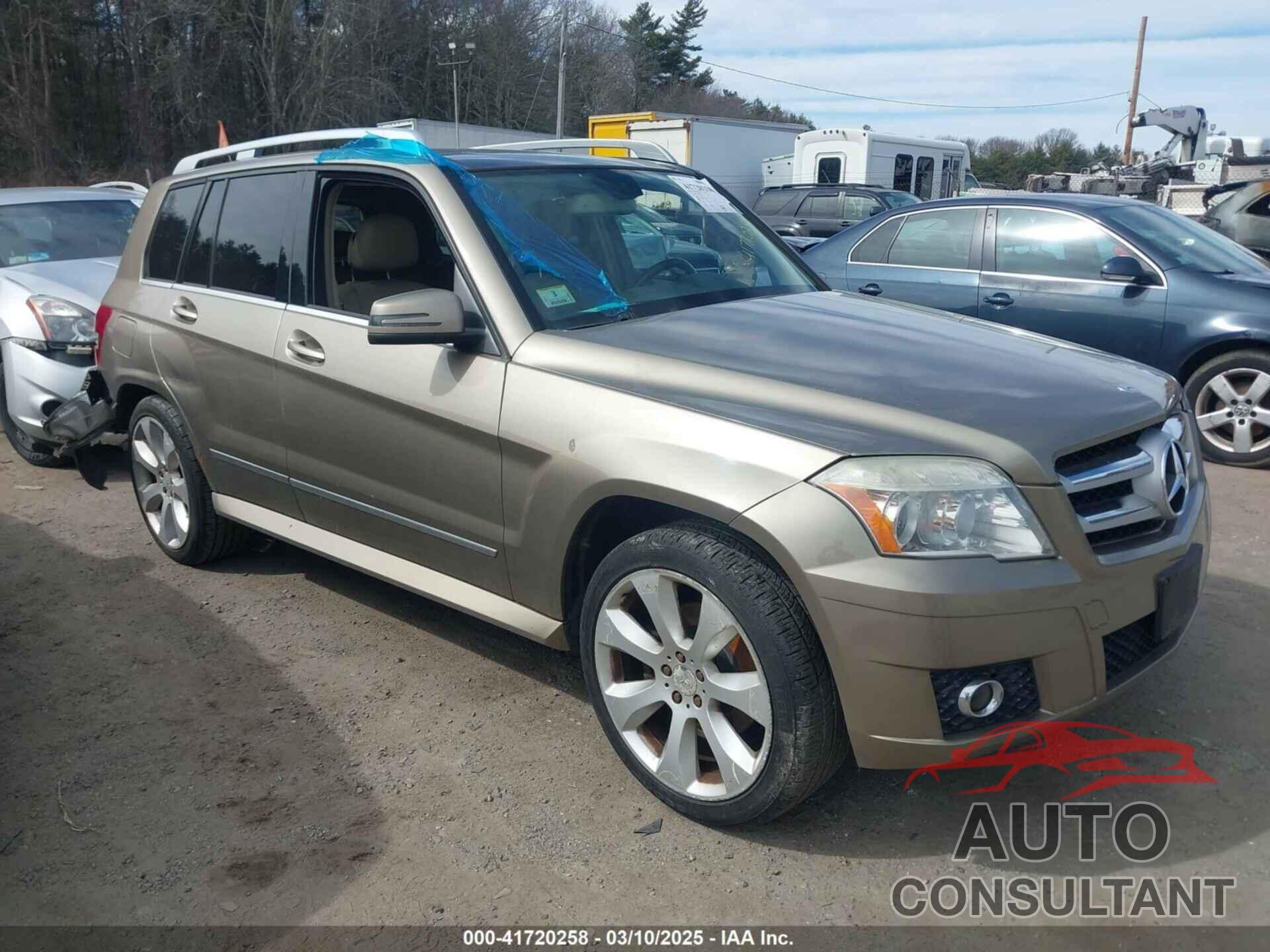 MERCEDES-BENZ GLK 350 2010 - WDCGG8HB4AF421467