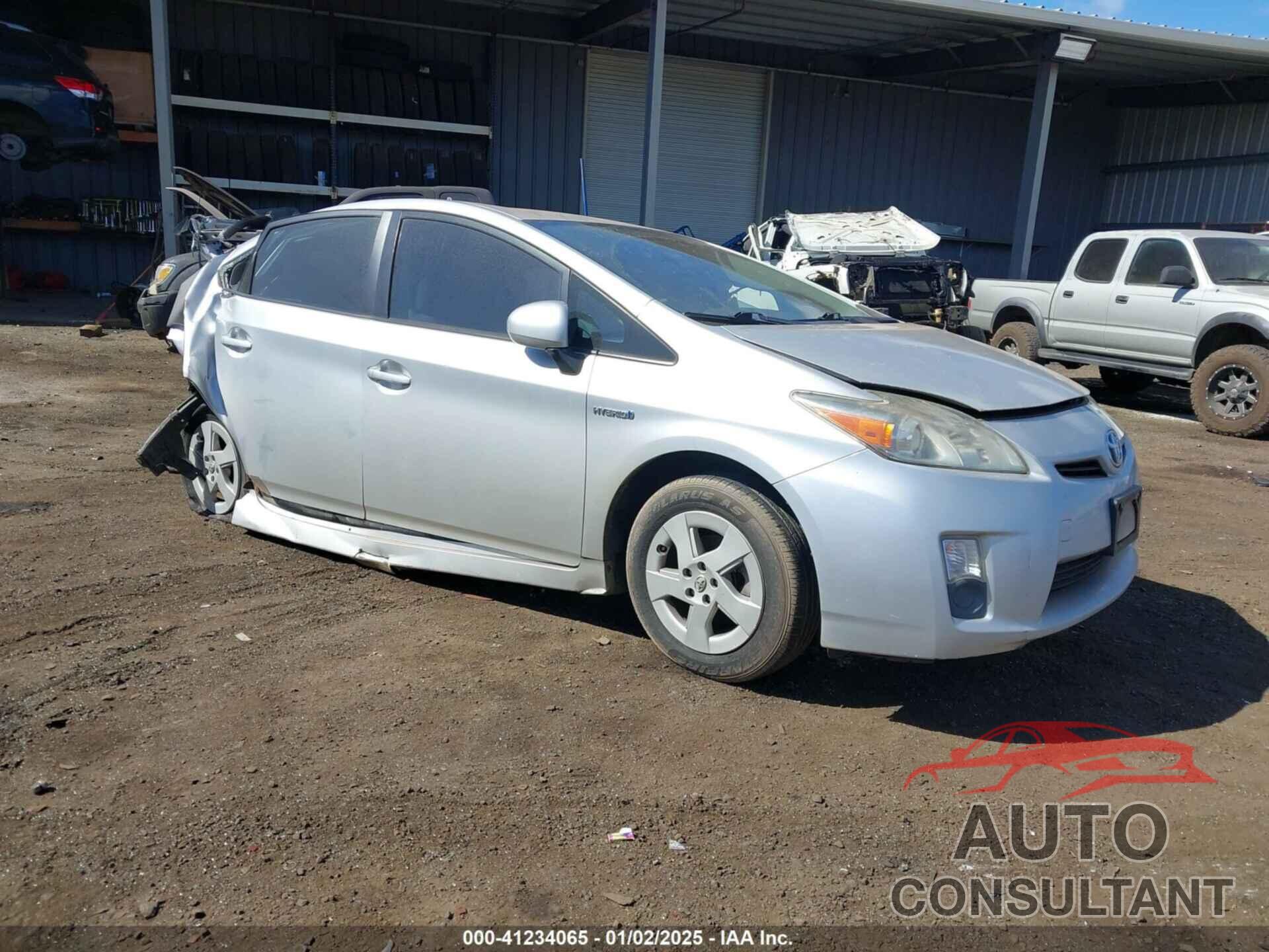 TOYOTA PRIUS 2011 - JTDKN3DU1B1375630