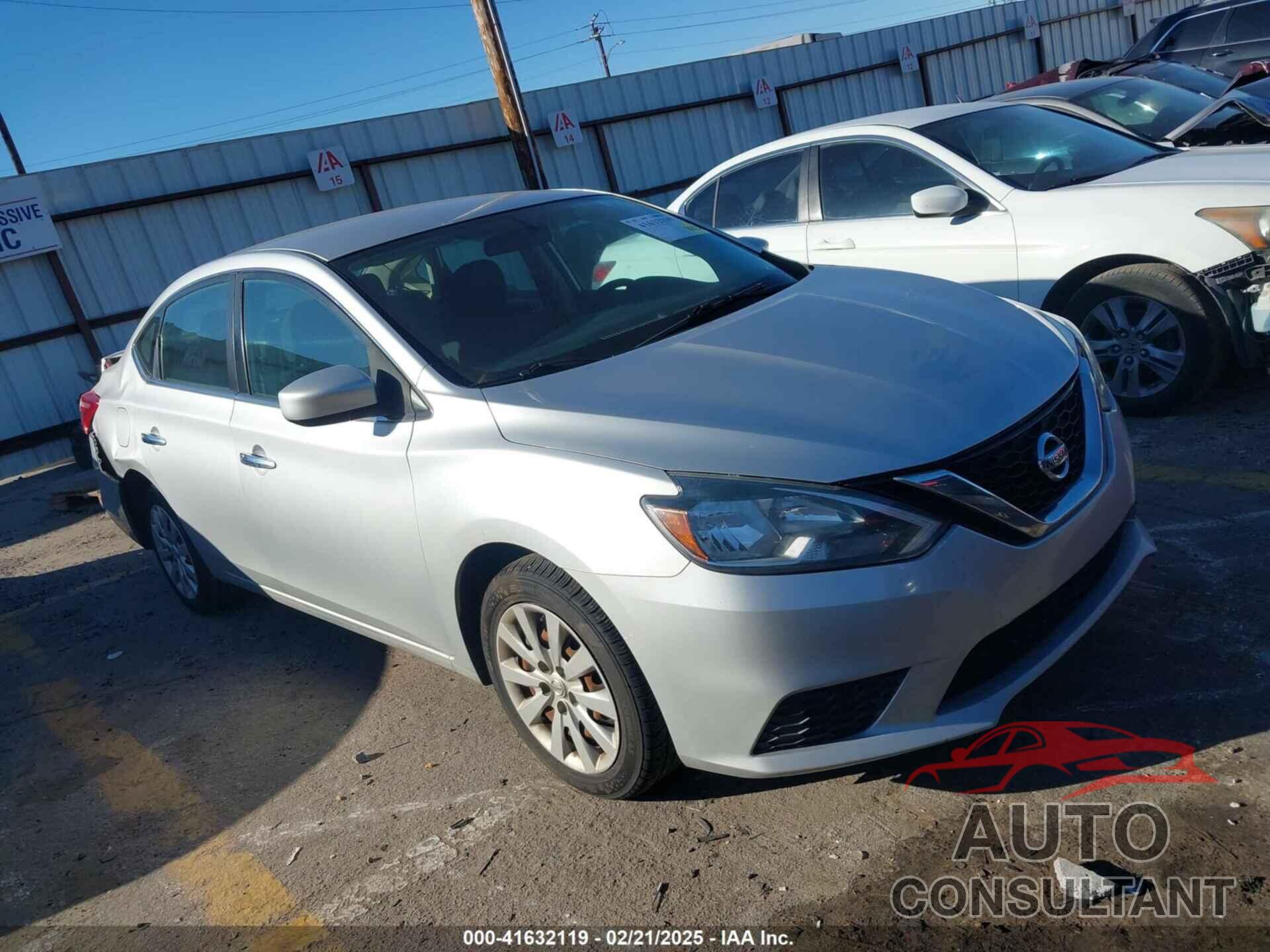 NISSAN SENTRA 2017 - 3N1AB7AP0HY356682