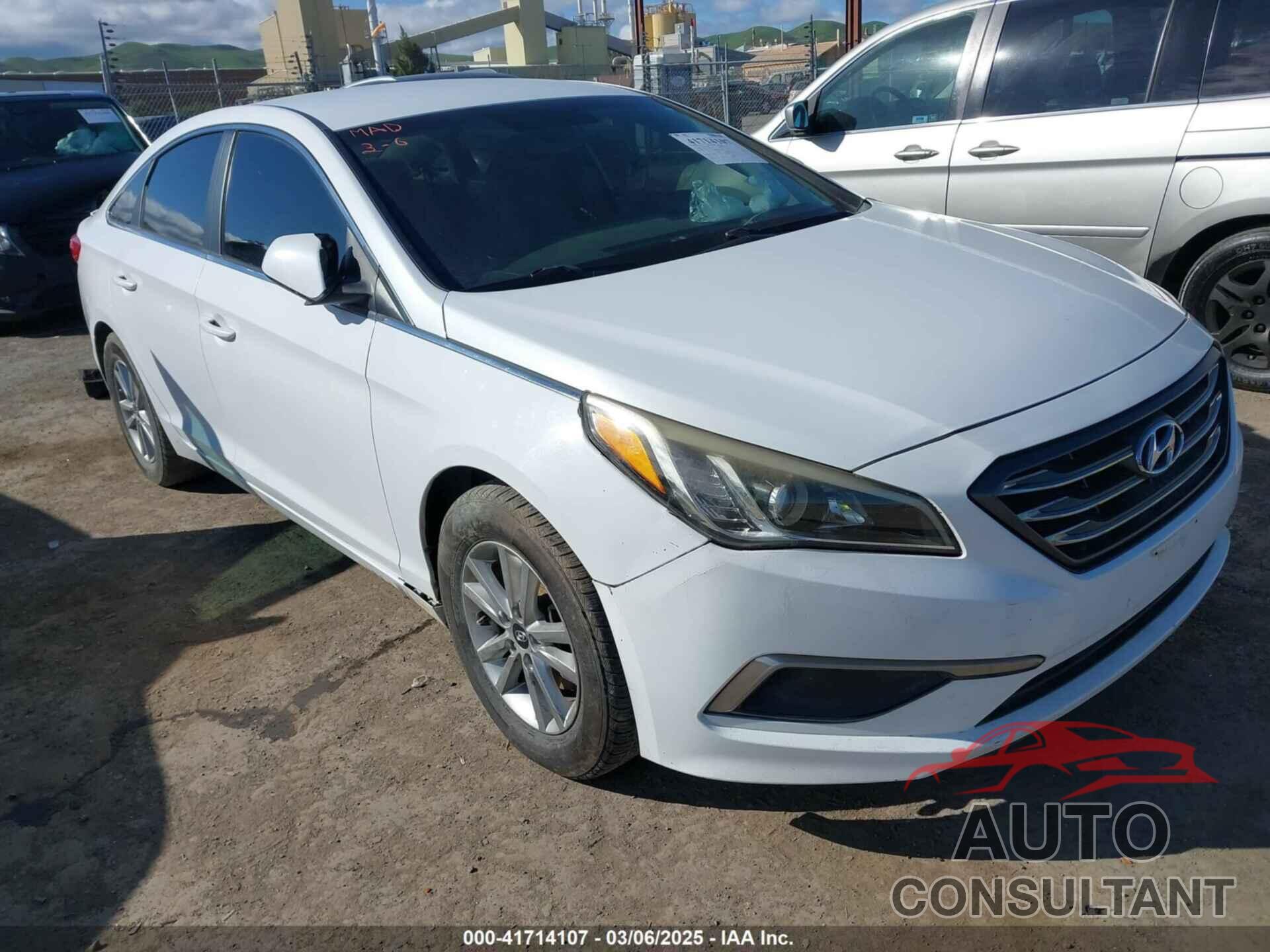 HYUNDAI SONATA 2016 - 5NPE24AF2GH339124