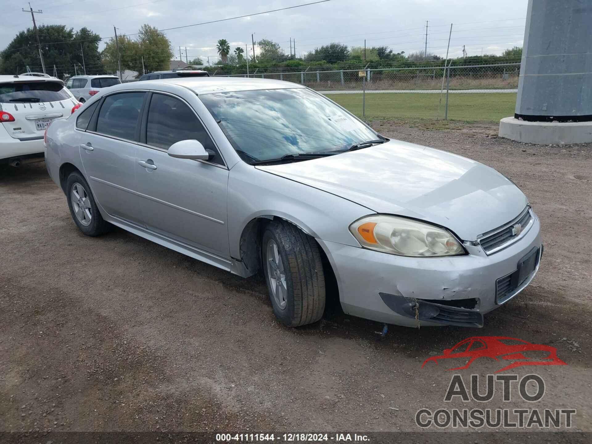 CHEVROLET IMPALA 2011 - 2G1WG5EKXB1135662