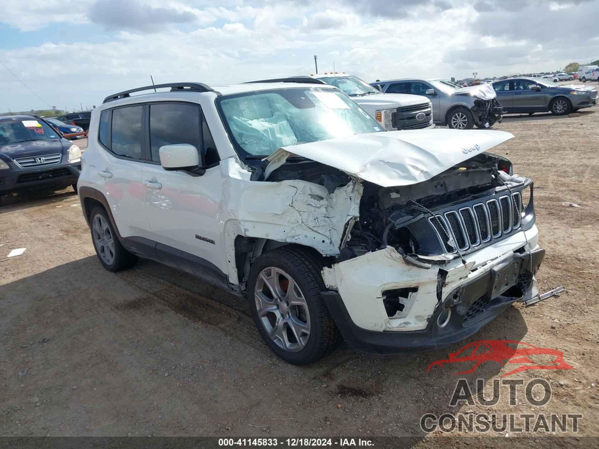 JEEP RENEGADE 2019 - ZACNJABB4KPK59513