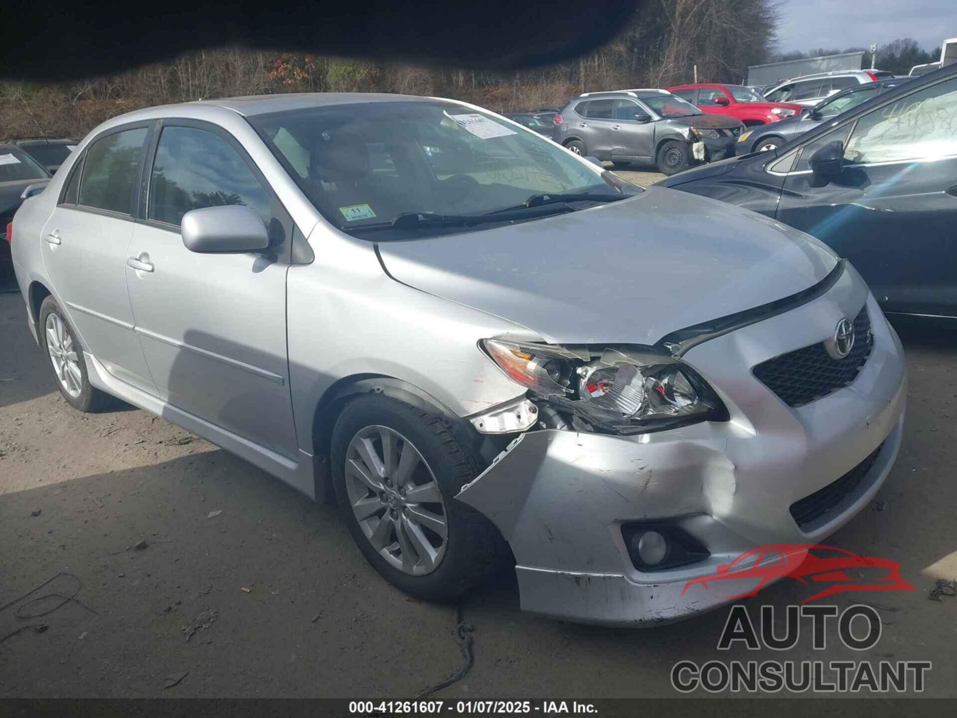 TOYOTA COROLLA 2010 - 1NXBU4EE0AZ381394