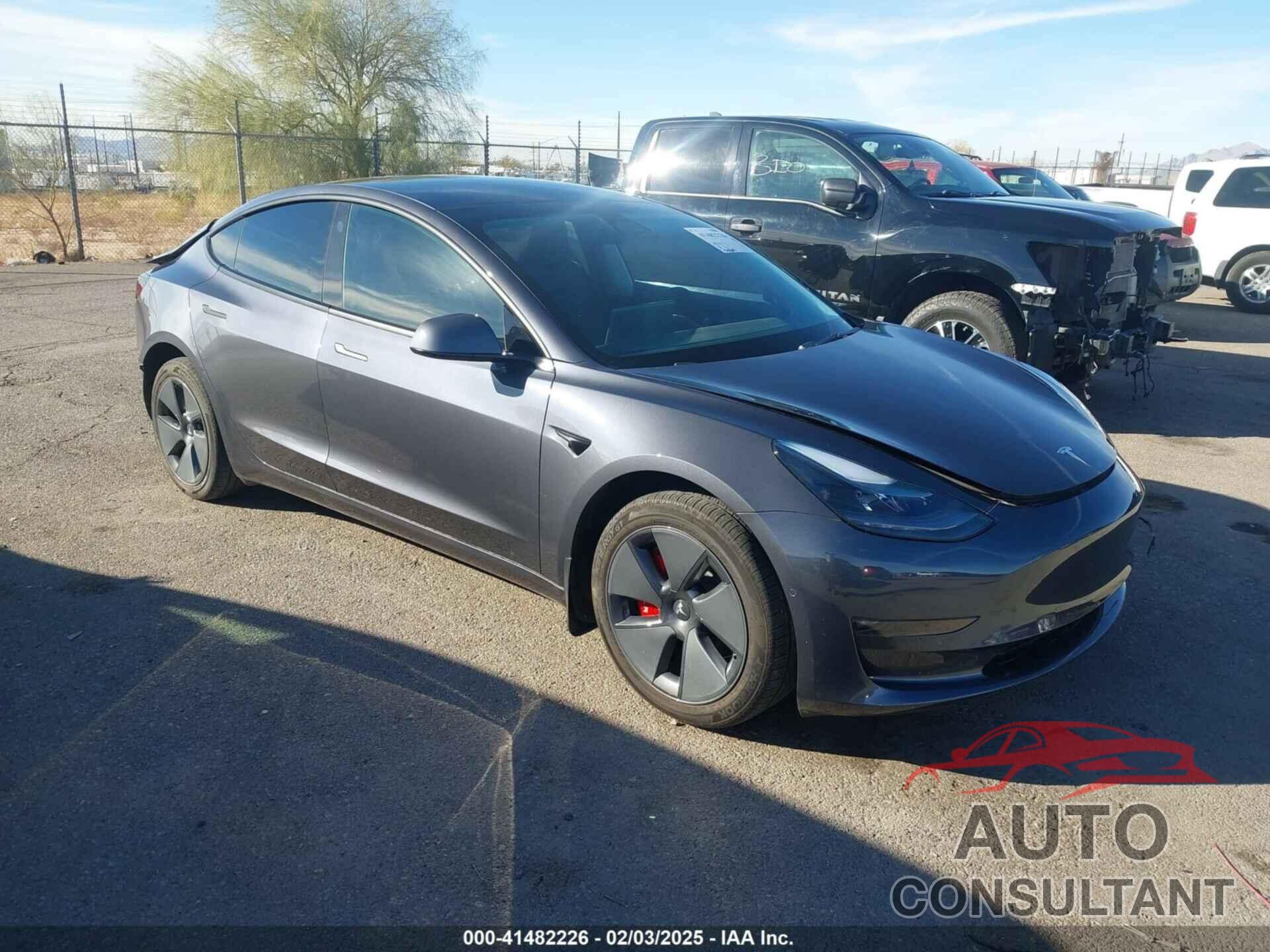 TESLA MODEL 3 2022 - 5YJ3E1EBXNF241149
