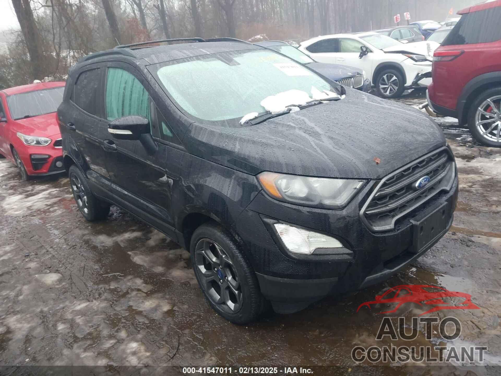 FORD ECOSPORT 2018 - MAJ6P1CL3JC243082