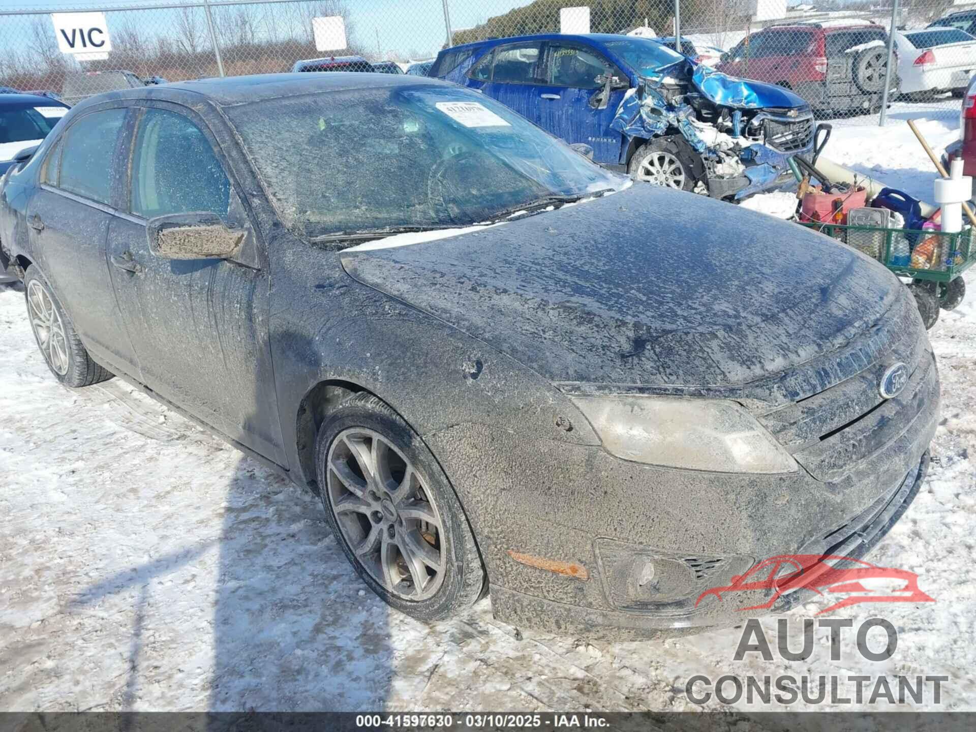 FORD FUSION 2012 - 3FAHP0JA5CR426119