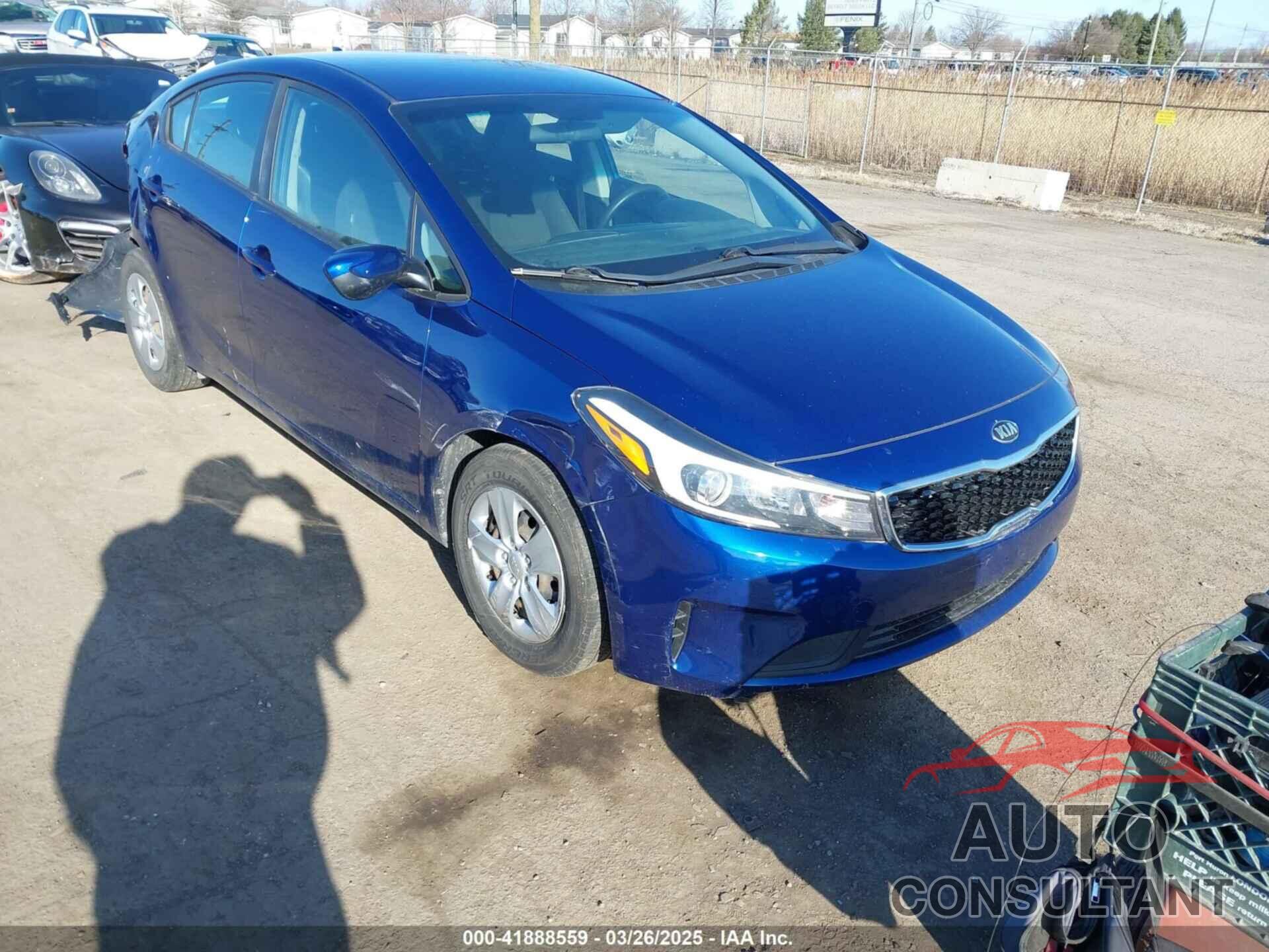 KIA FORTE 2018 - 3KPFK4A70JE284763