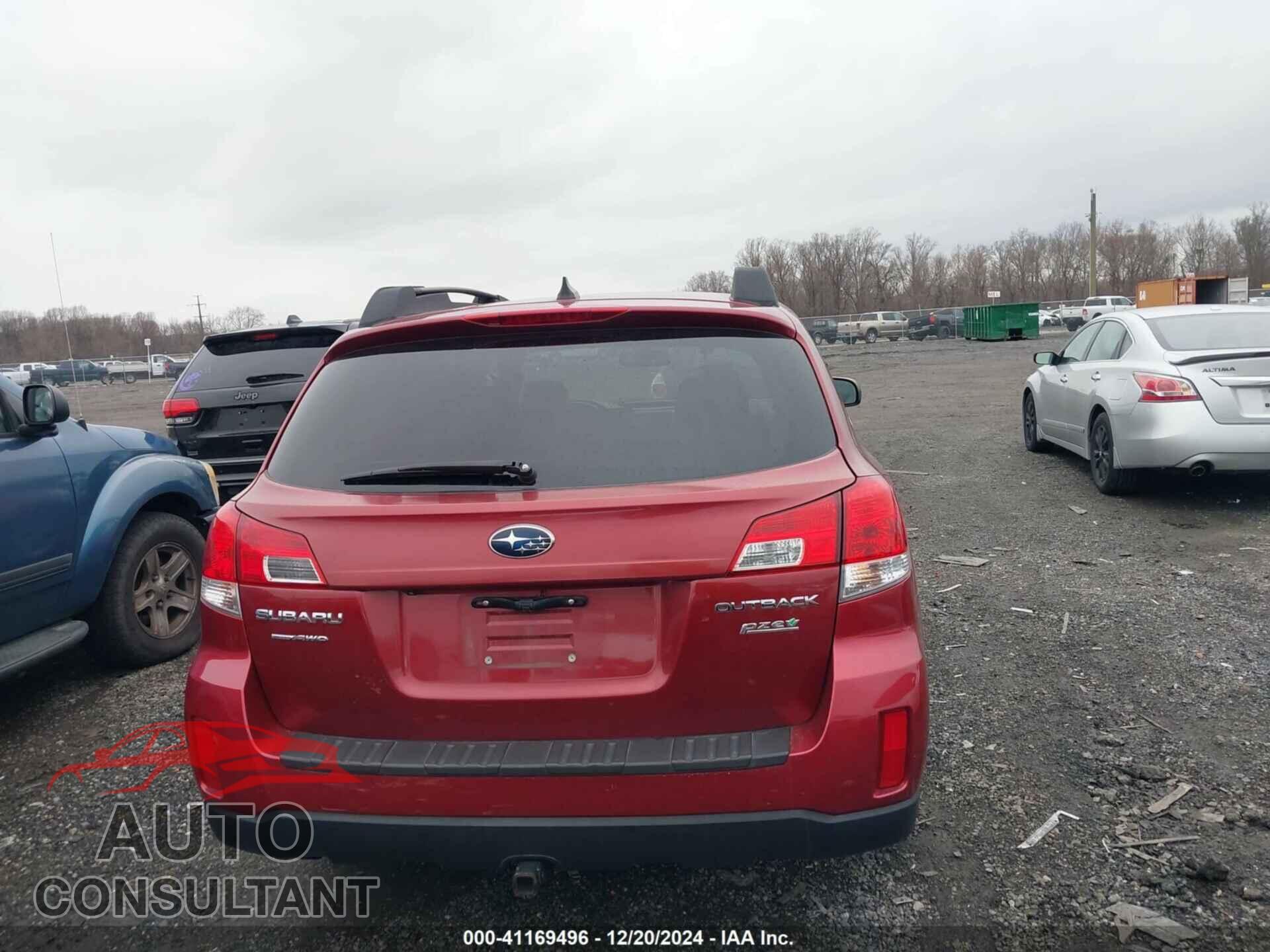 SUBARU OUTBACK 2014 - 4S4BRBLC9E3326512