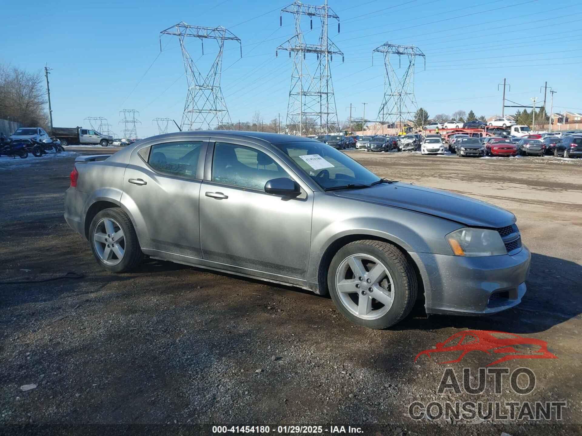 DODGE AVENGER 2013 - 1C3CDZCB4DN611195