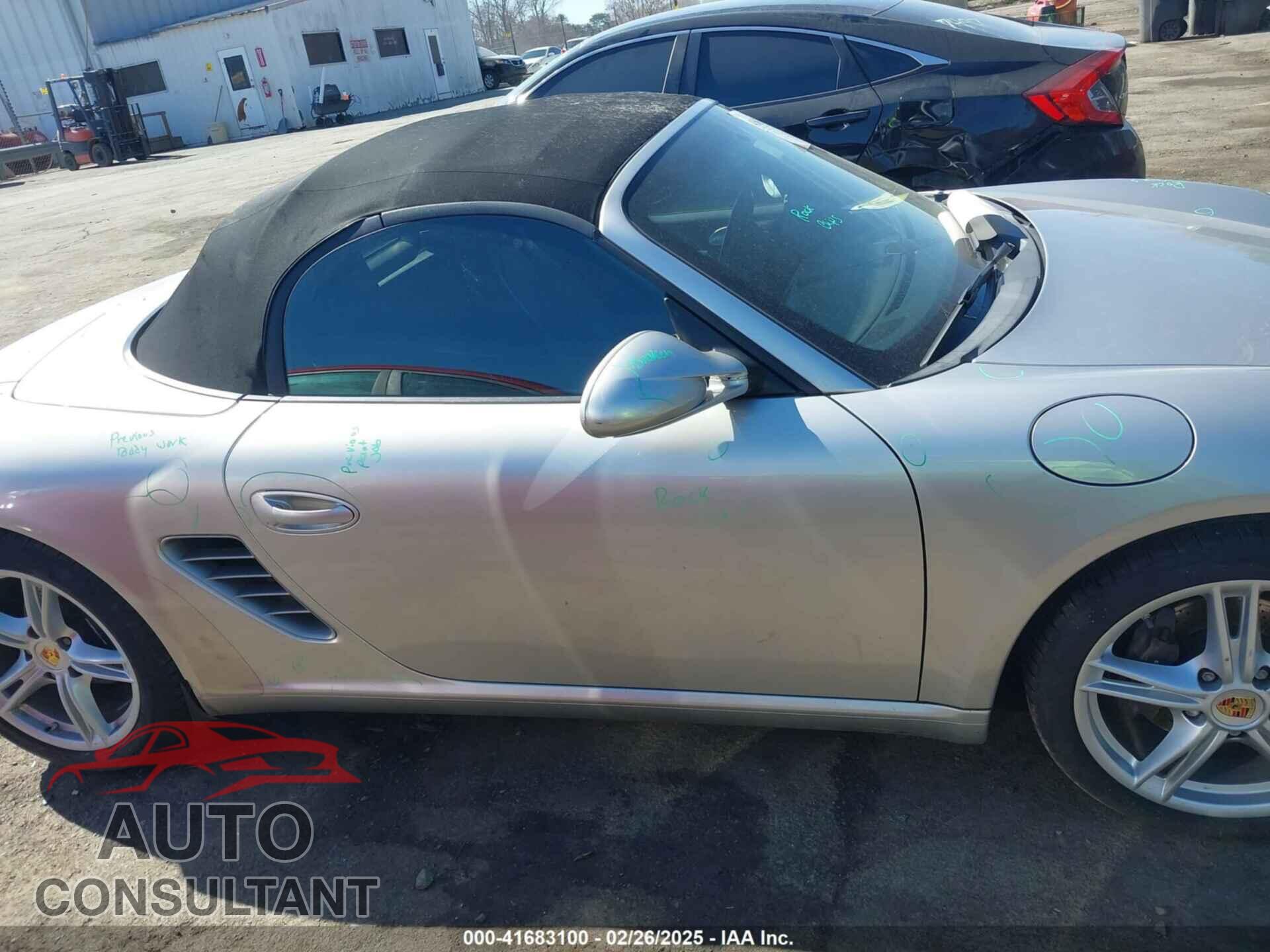 PORSCHE BOXSTER 2010 - WP0CA2A86AU710072