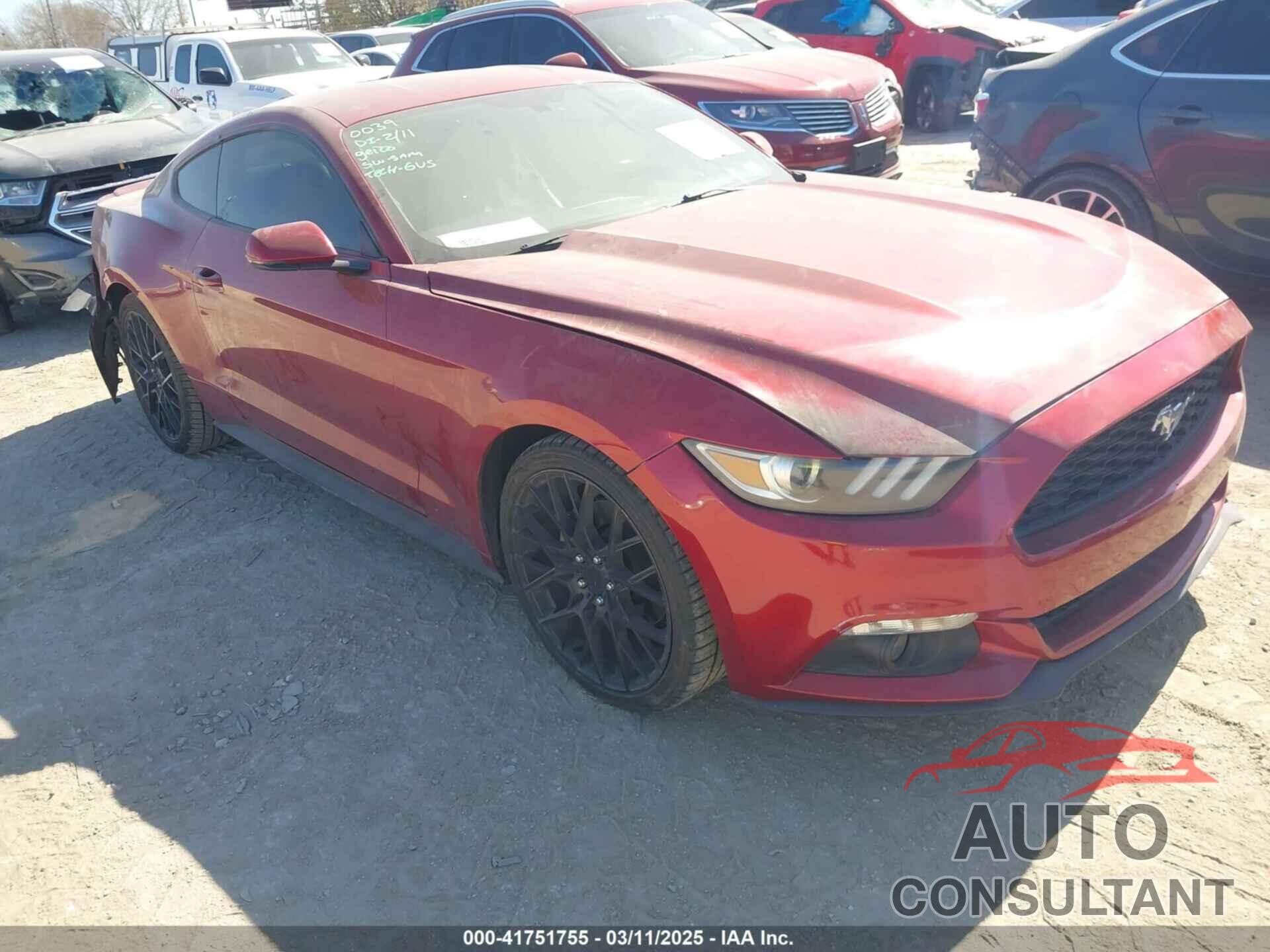 FORD MUSTANG 2015 - 1FA6P8THXF5375532