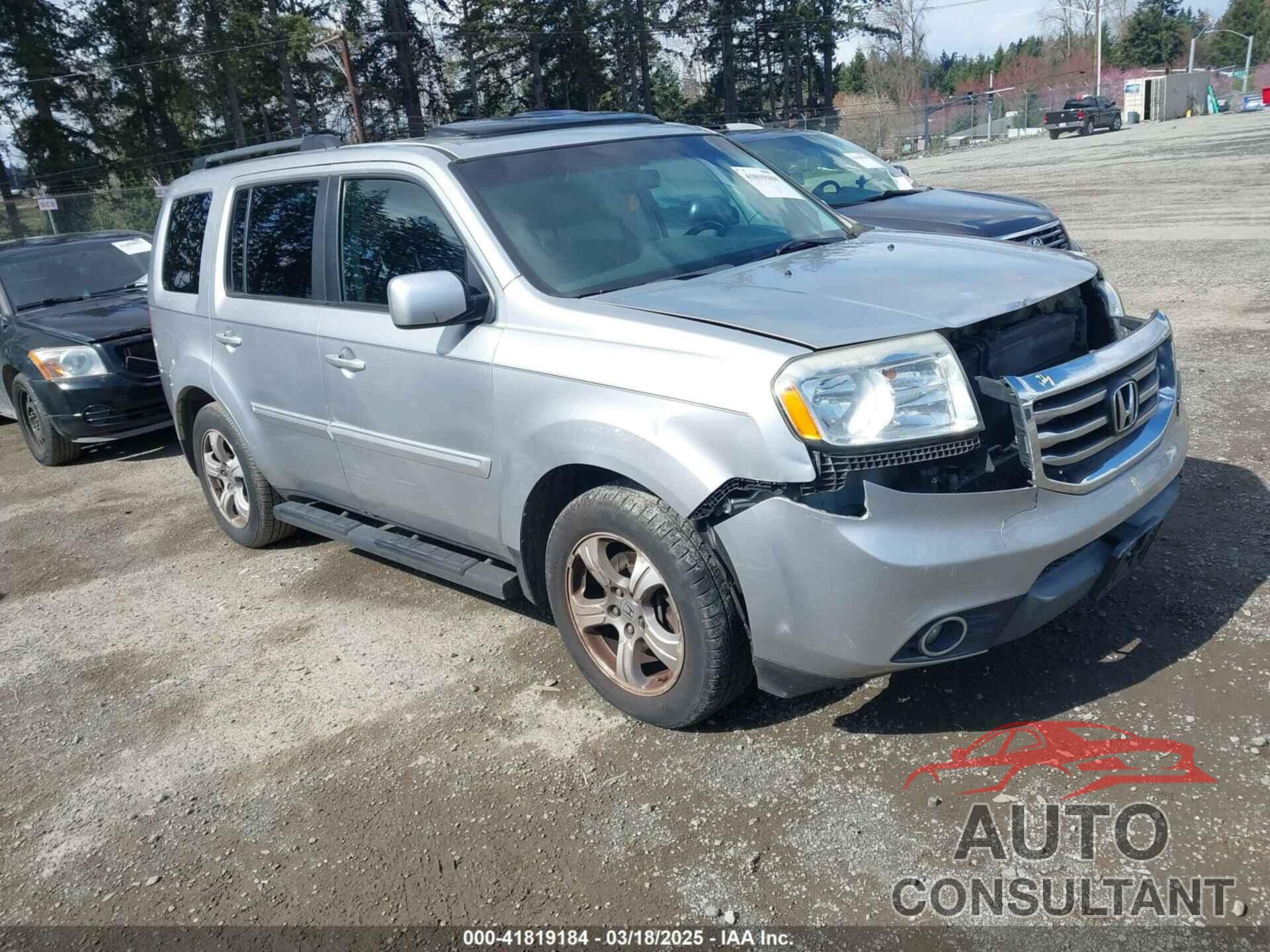 HONDA PILOT 2013 - 5FNYF4H71DB041562