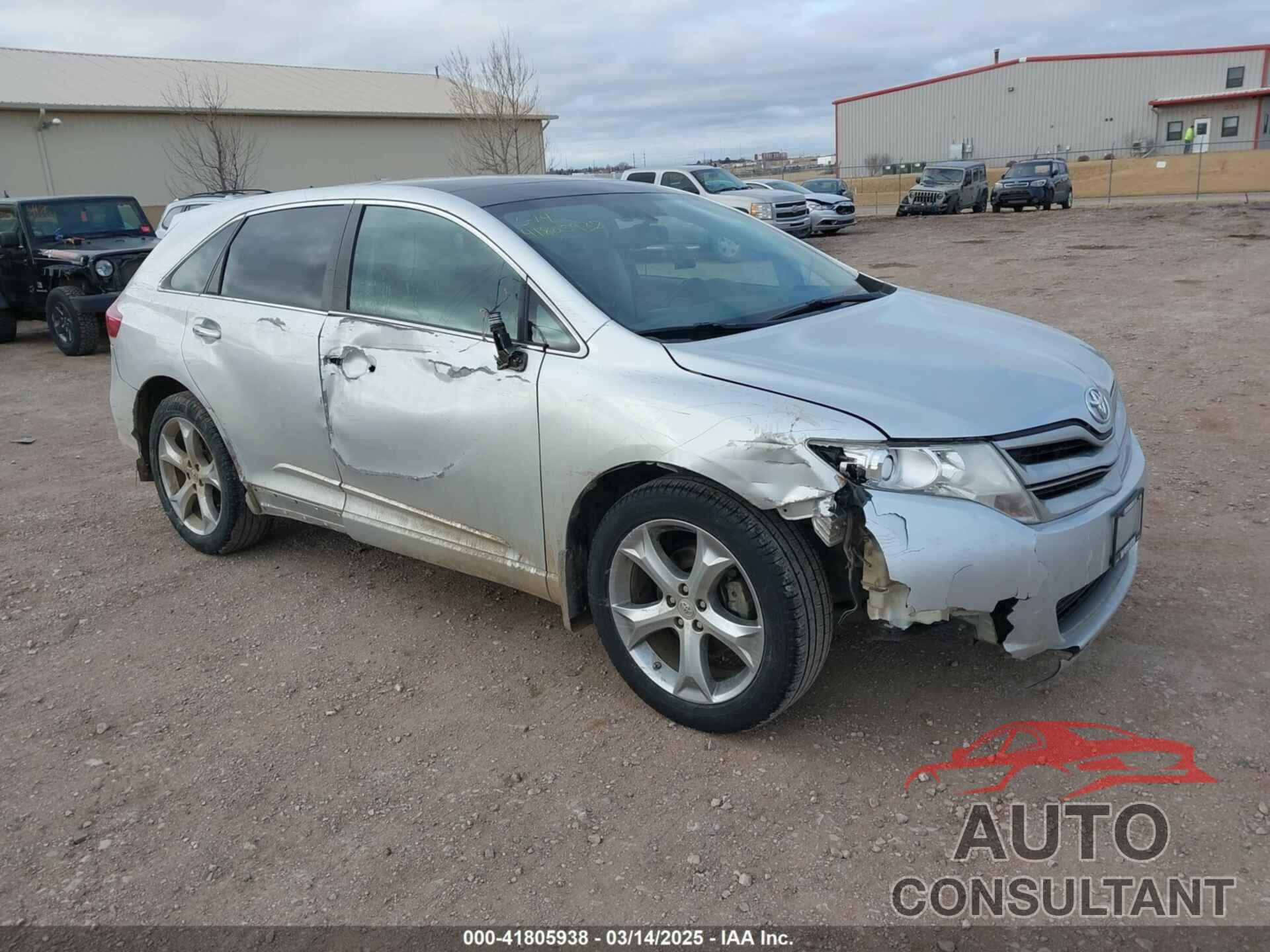TOYOTA VENZA 2013 - 4T3BK3BB4DU083842