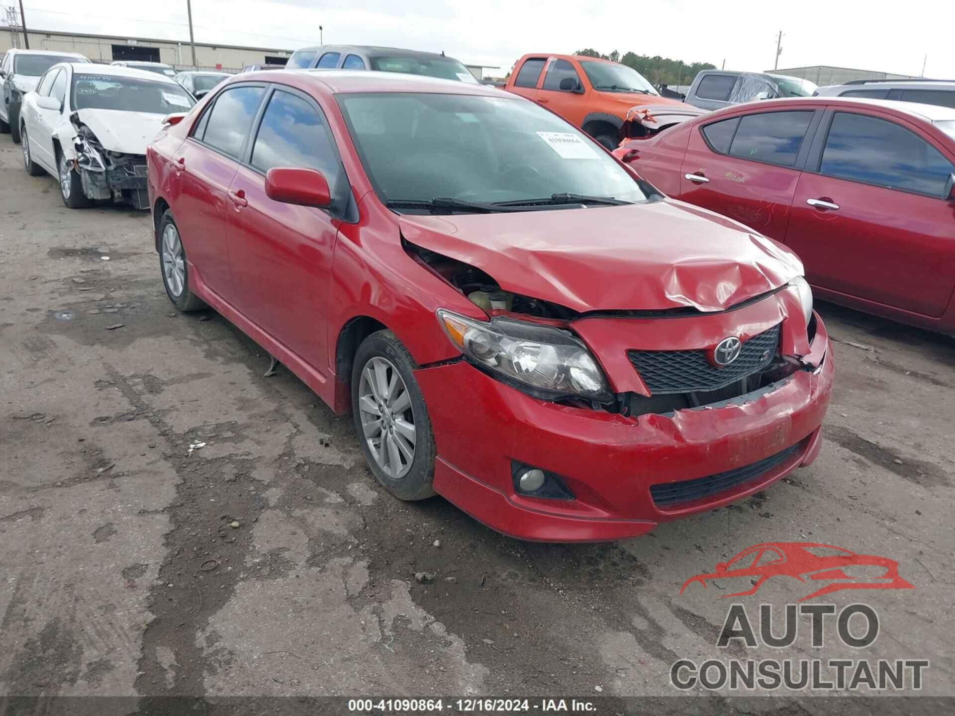 TOYOTA COROLLA 2010 - 2T1BU4EE5AC459024