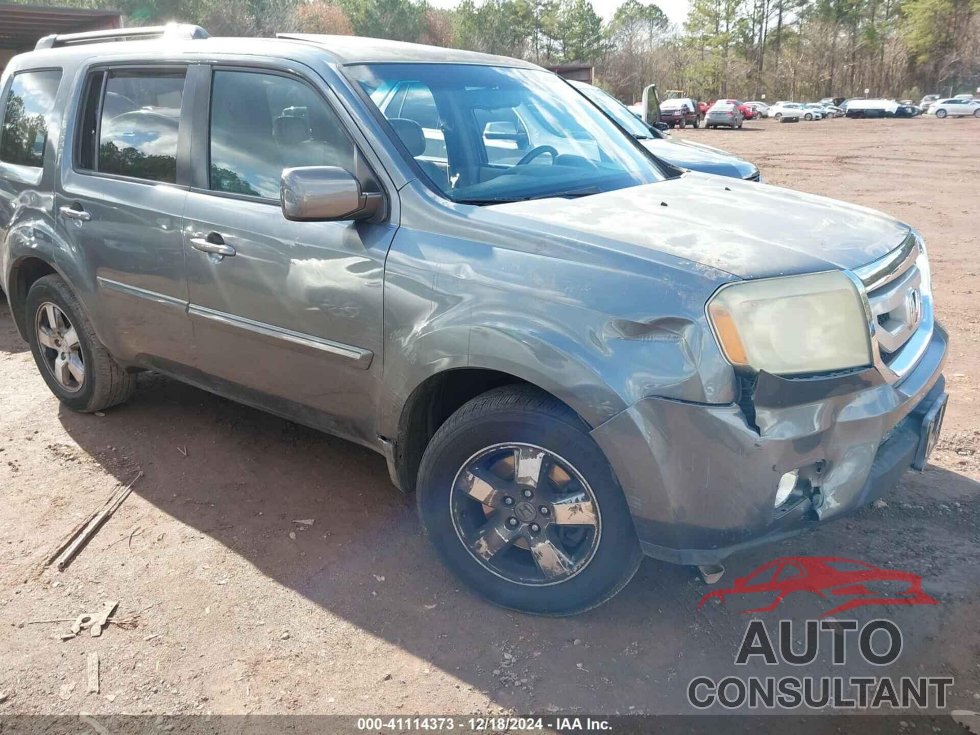 HONDA PILOT 2011 - 5FNYF3H58BB011397