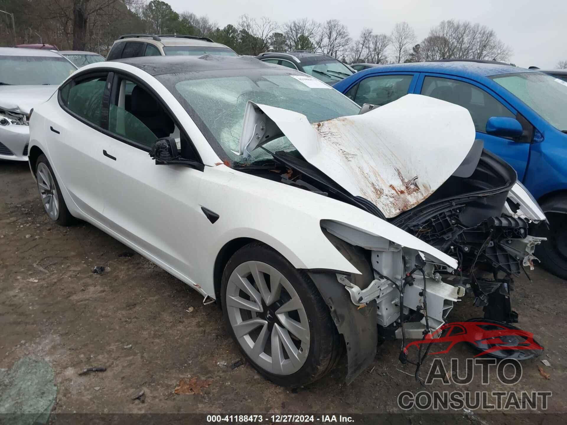 TESLA MODEL 3 2022 - 5YJ3E1EB4NF309722