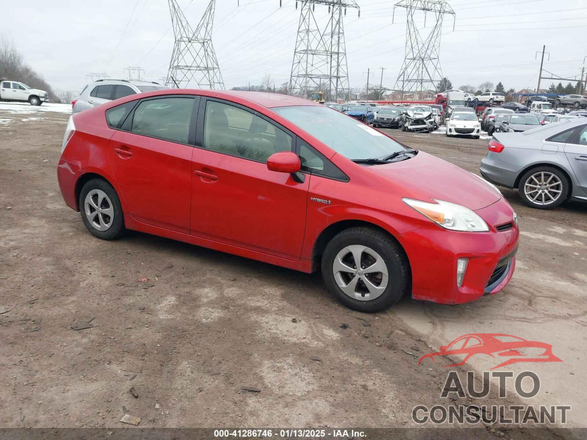 TOYOTA PRIUS 2012 - JTDKN3DU2C5487914