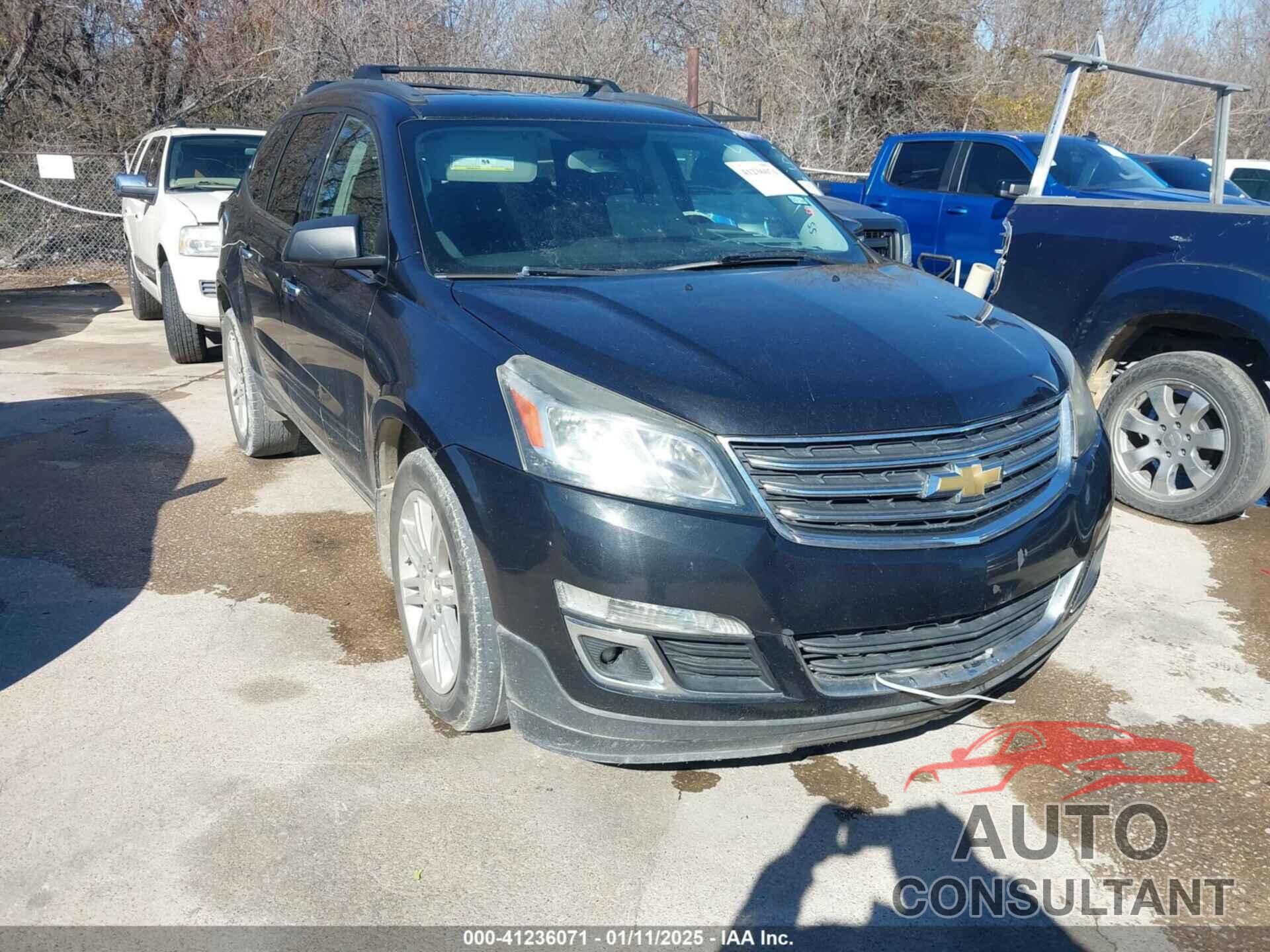 CHEVROLET TRAVERSE 2015 - 1GNKRGKD9FJ126357