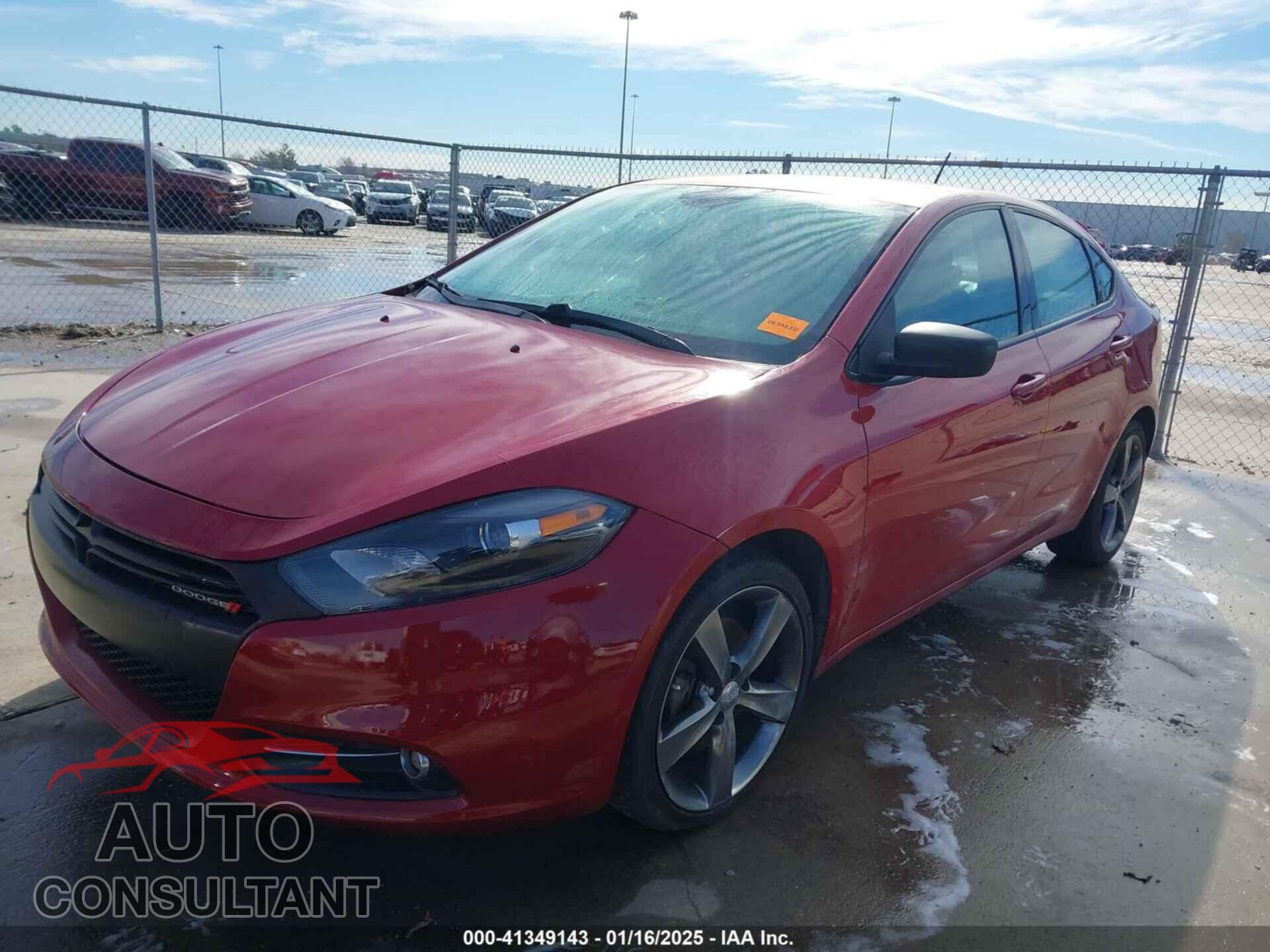 DODGE DART 2015 - 1C3CDFEB2FD146498