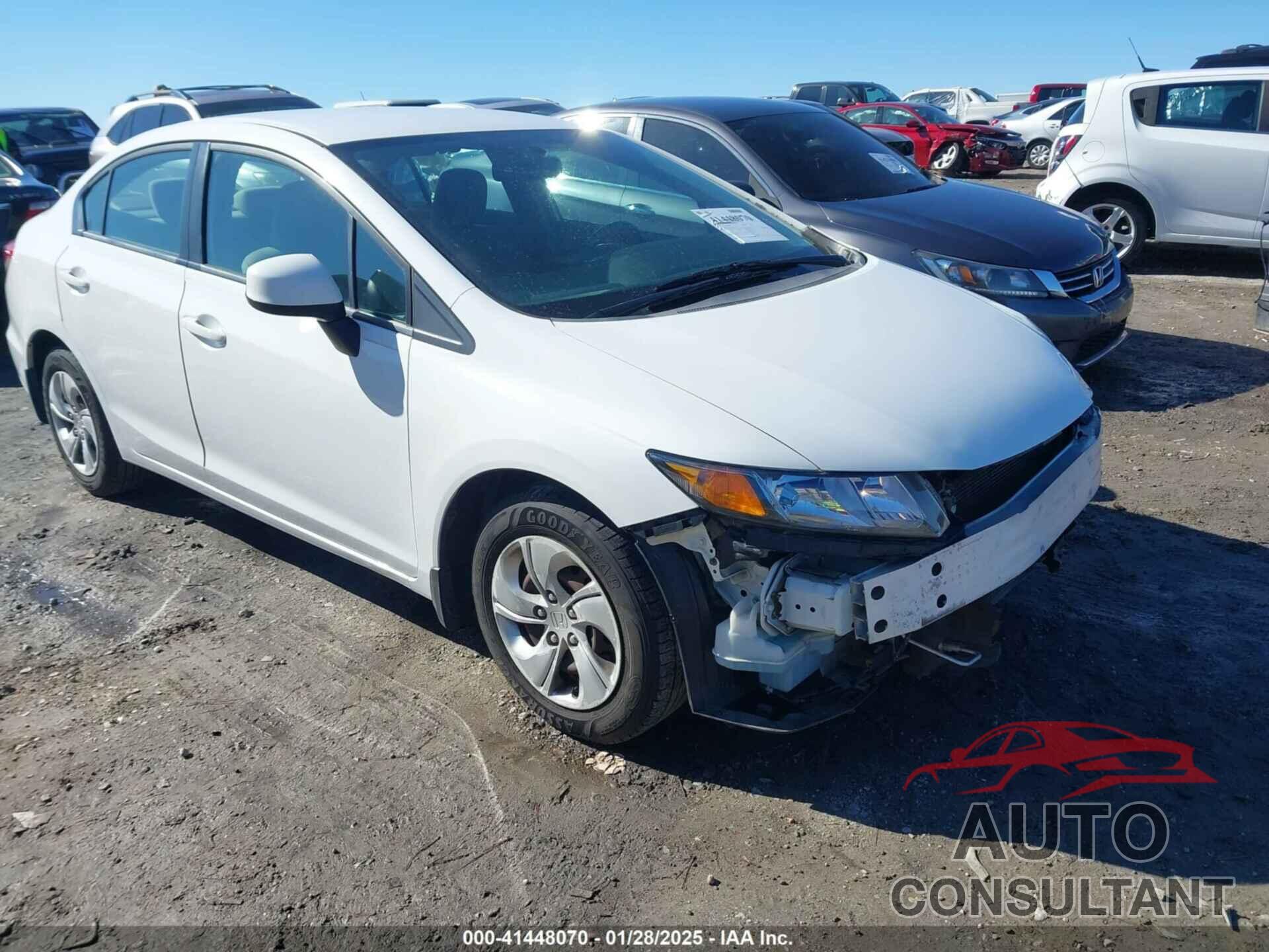 HONDA CIVIC 2013 - 2HGFB2F55DH598141