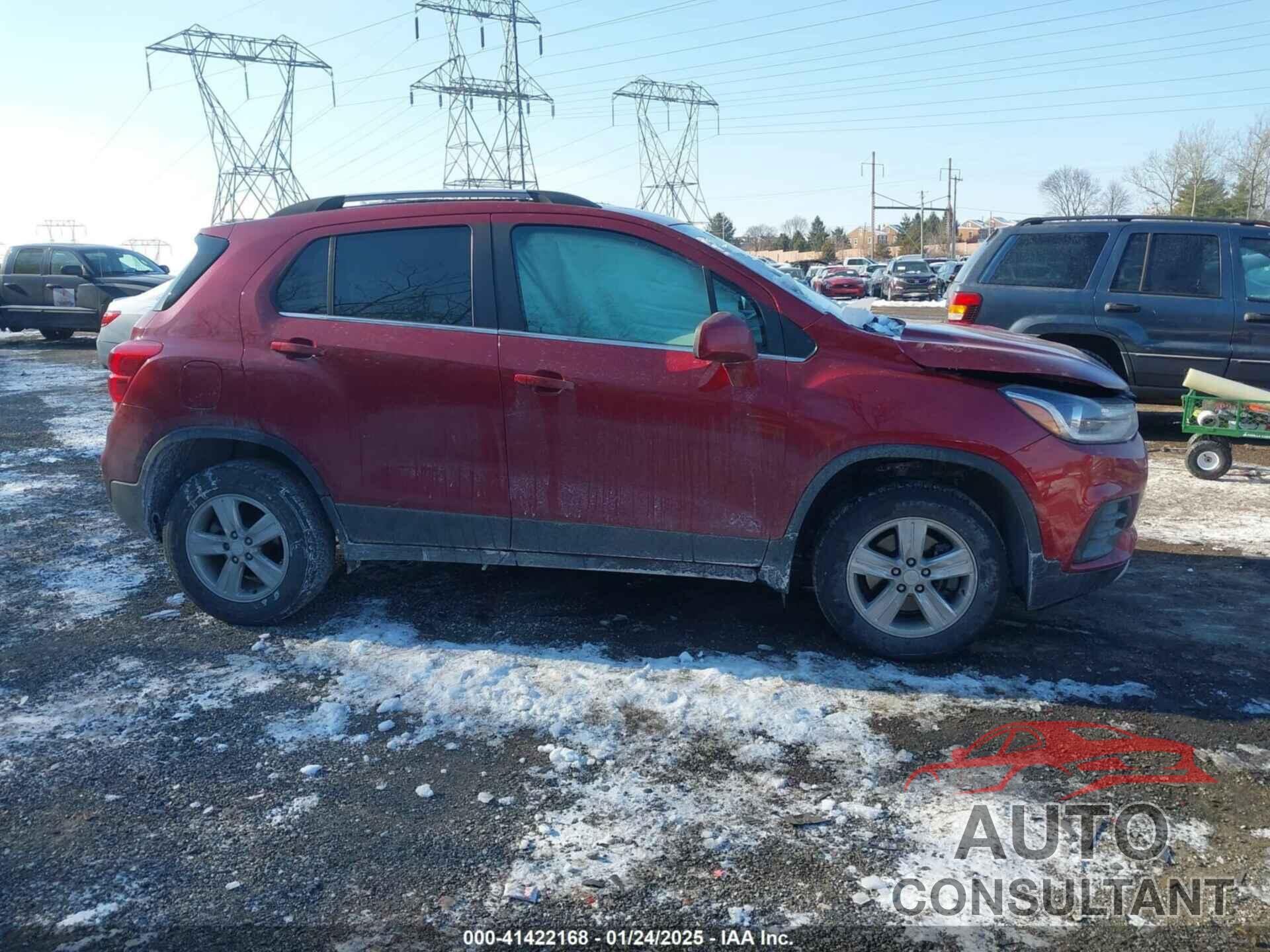 CHEVROLET TRAX 2020 - 3GNCJPSB4LL187467