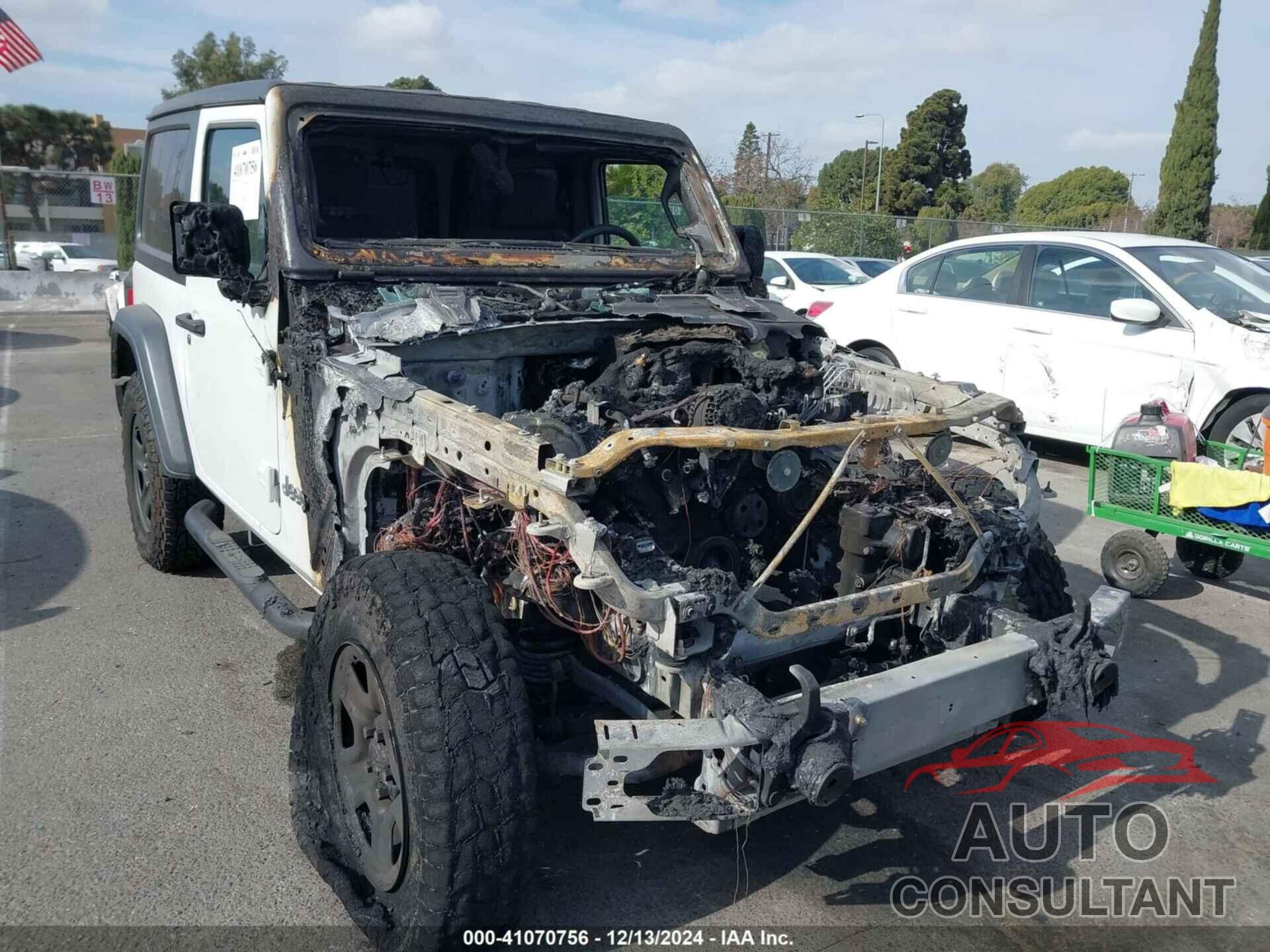 JEEP WRANGLER 2018 - 1C4GJXAG0JW173936