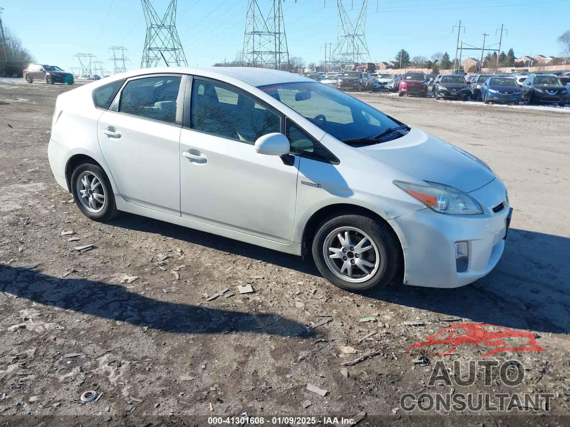 TOYOTA PRIUS 2011 - JTDKN3DU9B0296535